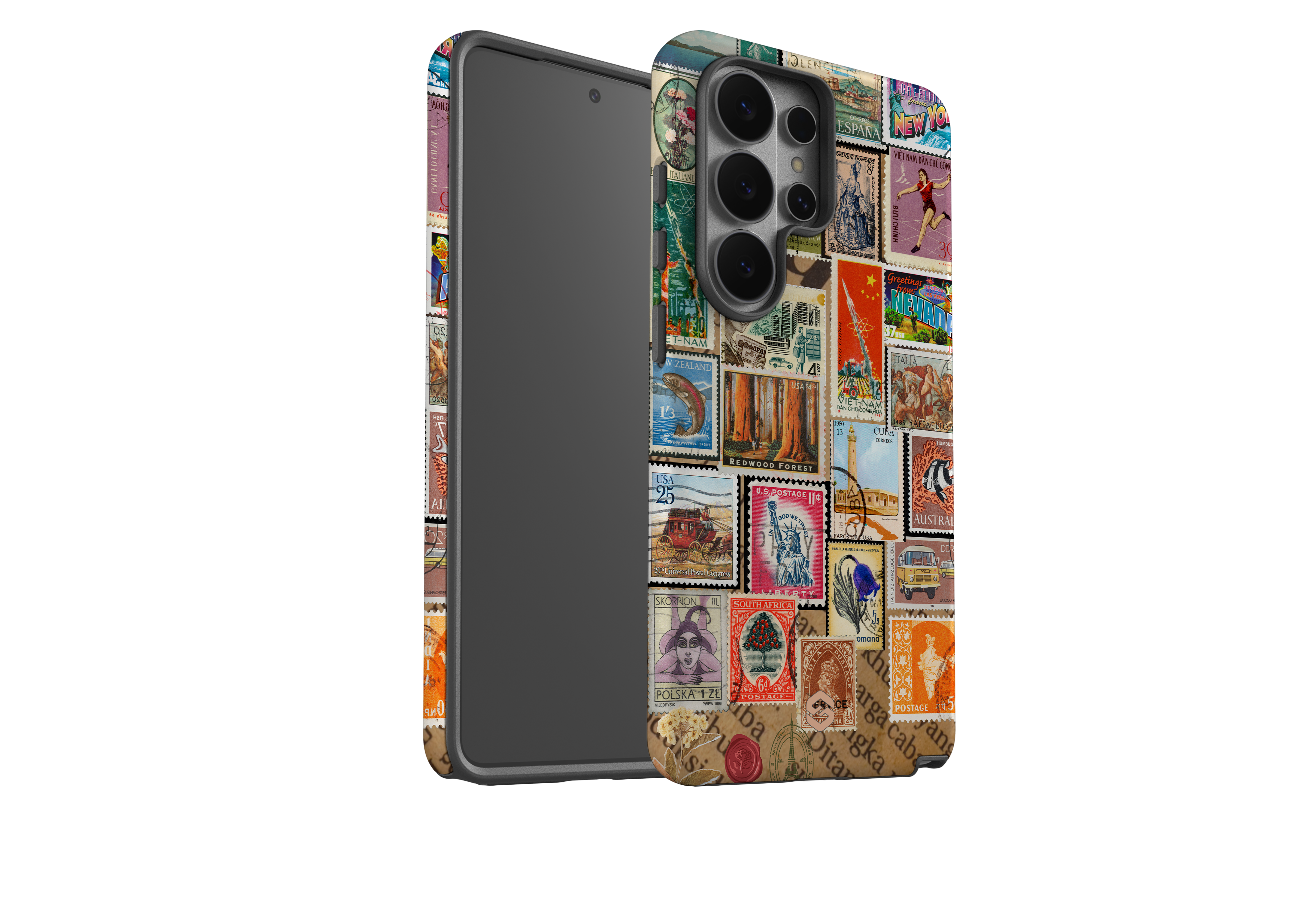 Retro Postmark Case - Samsung Galaxy S26 Series