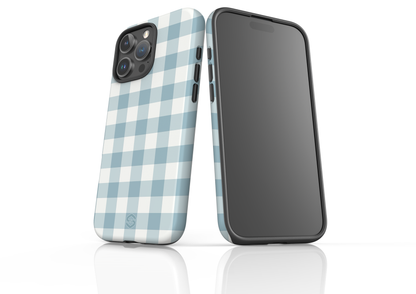 Teal Check Case - iPhone 16 Series