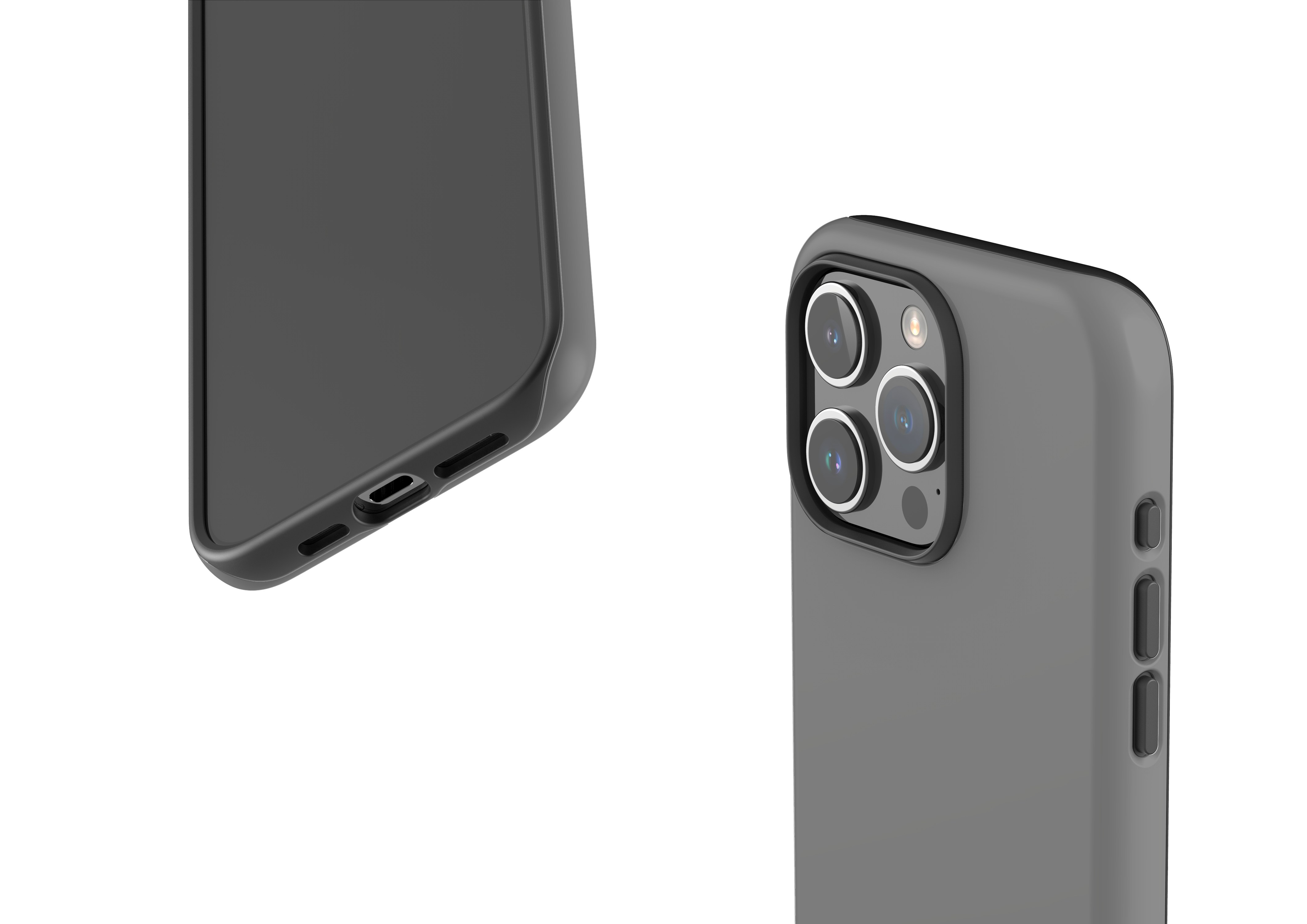 Stormy Grey Case - iPhone 15 Series