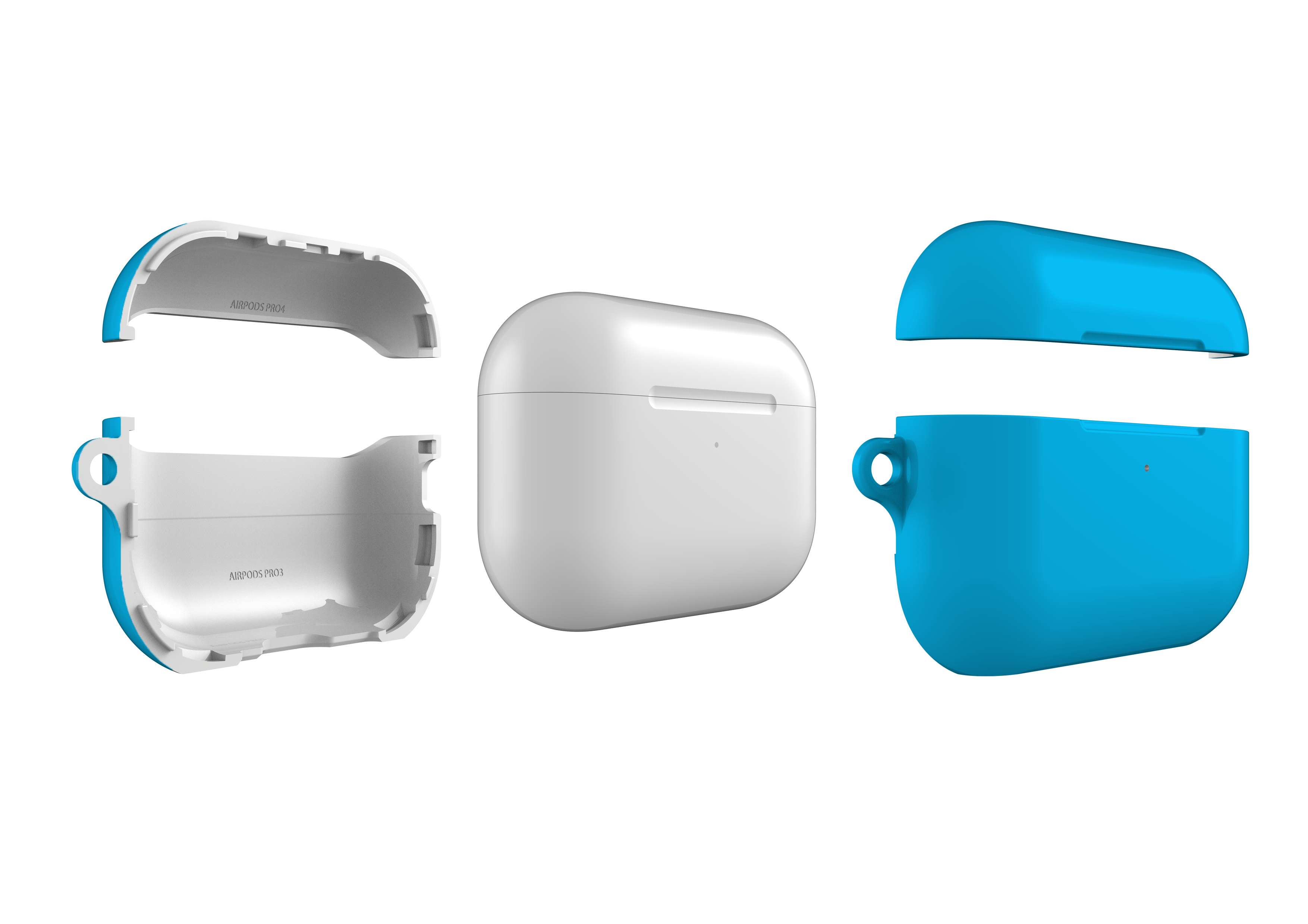 Blissful Blue AirPods Pro 3 Case