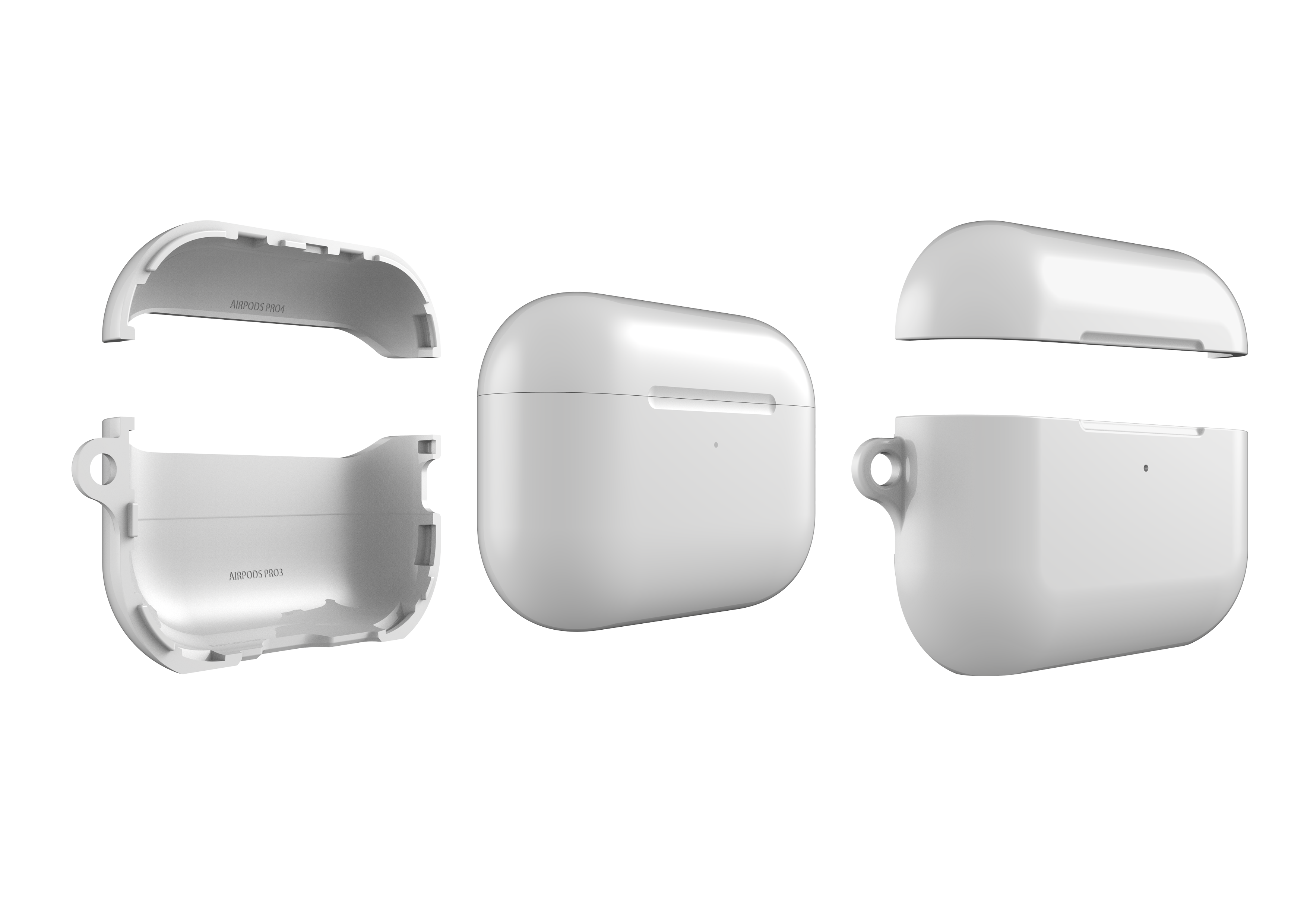 Frosty White AirPods Pro 3 Case