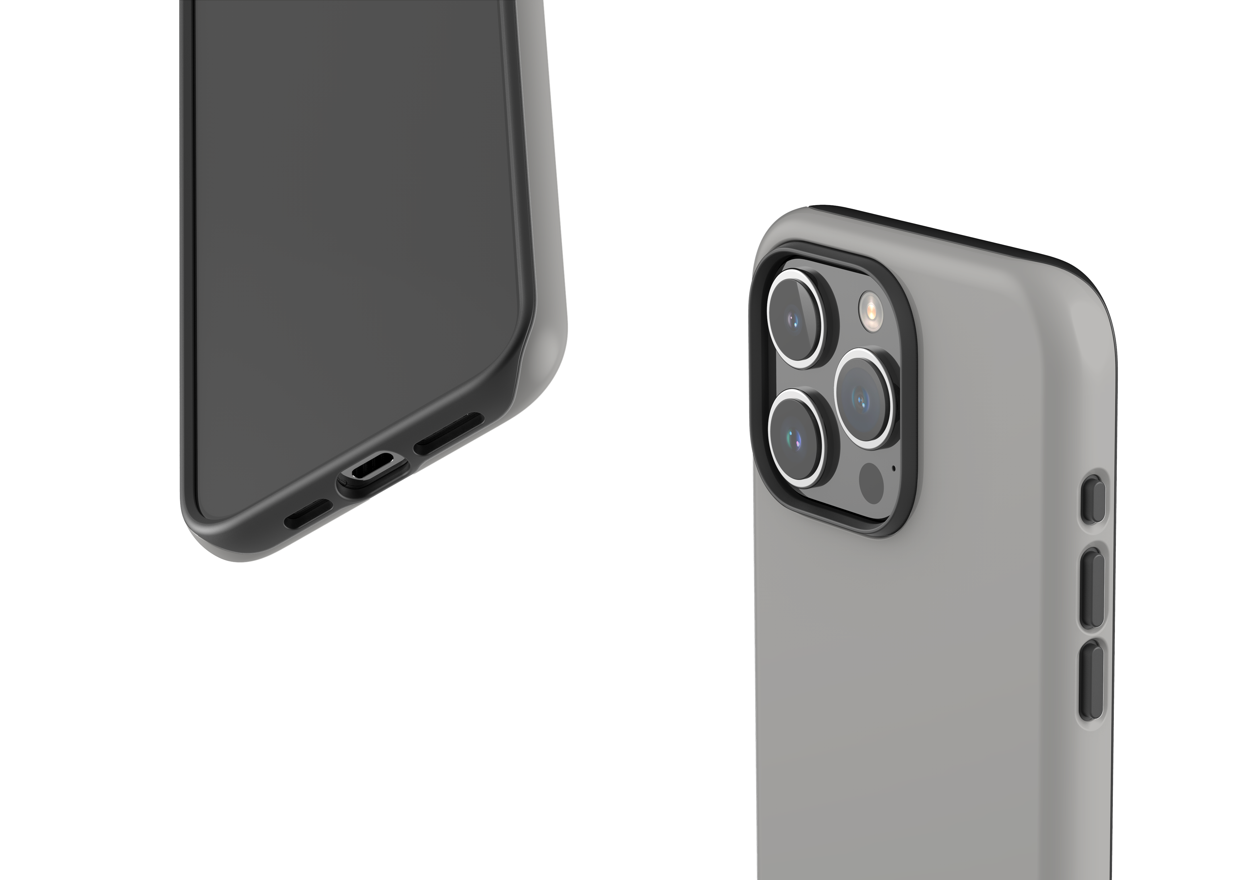 Stormy Grey Case - iPhone 15 Series