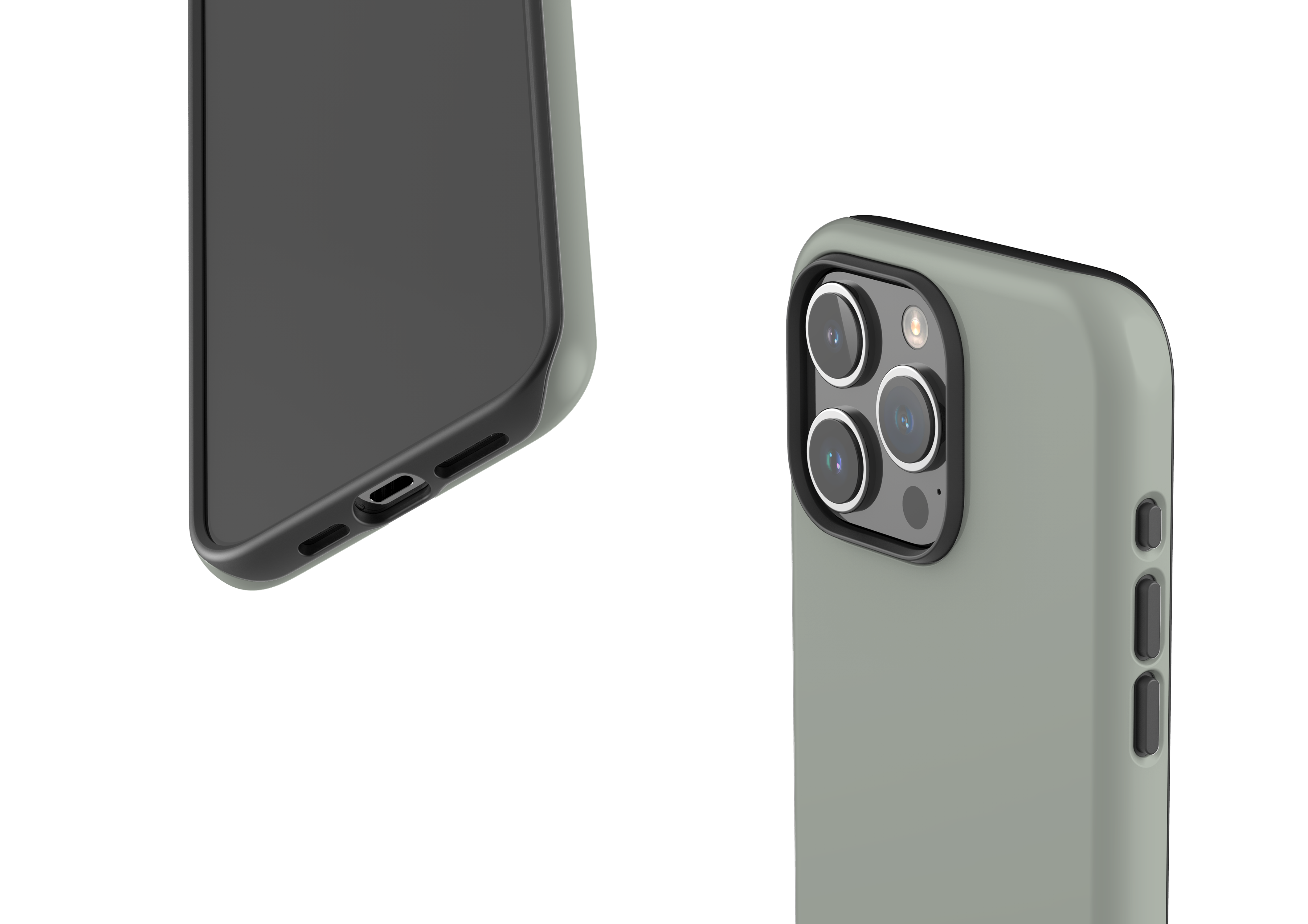 Stormy Grey Case - iPhone 15 Series