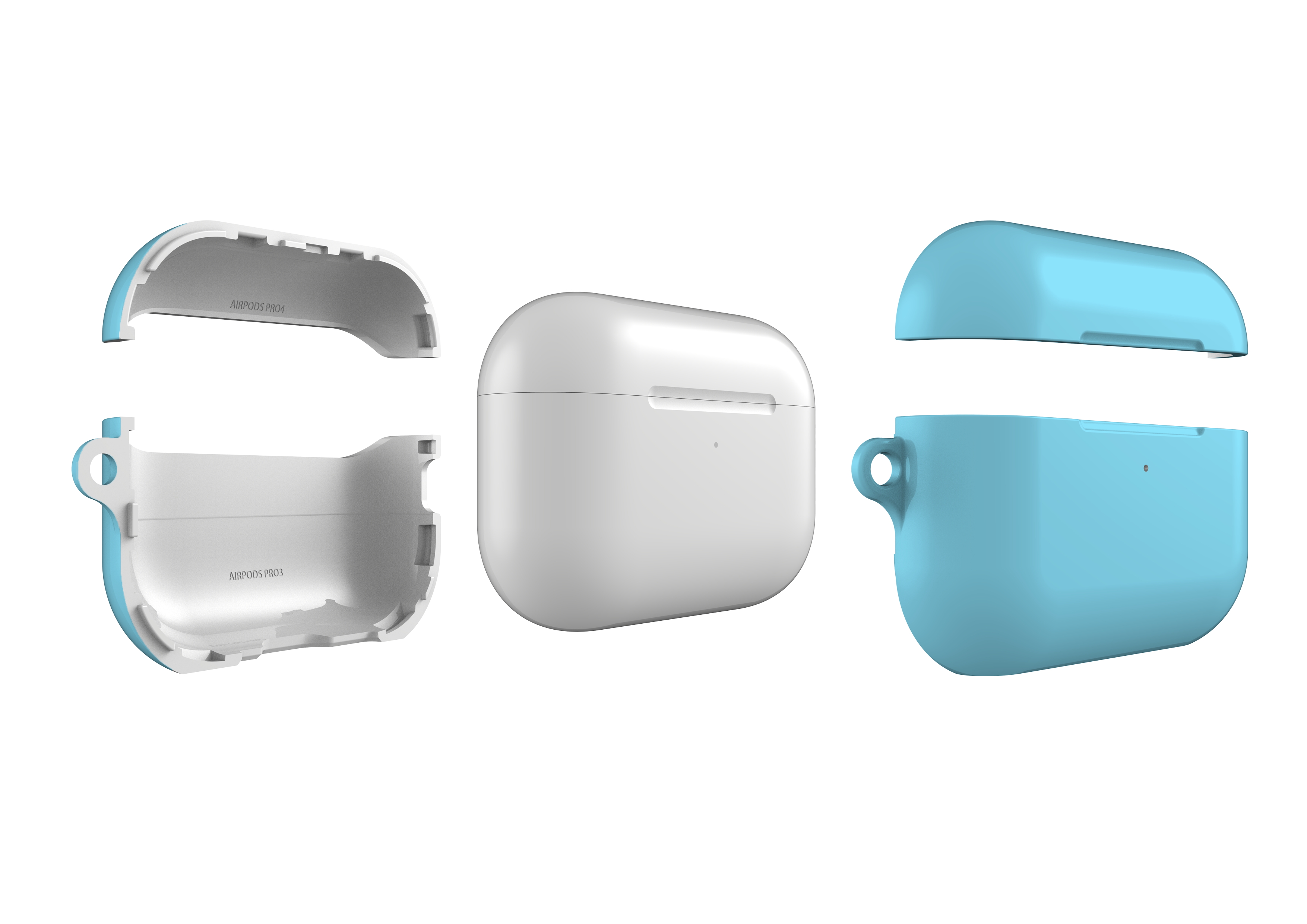 Blissful Blue AirPods Pro 3 Case