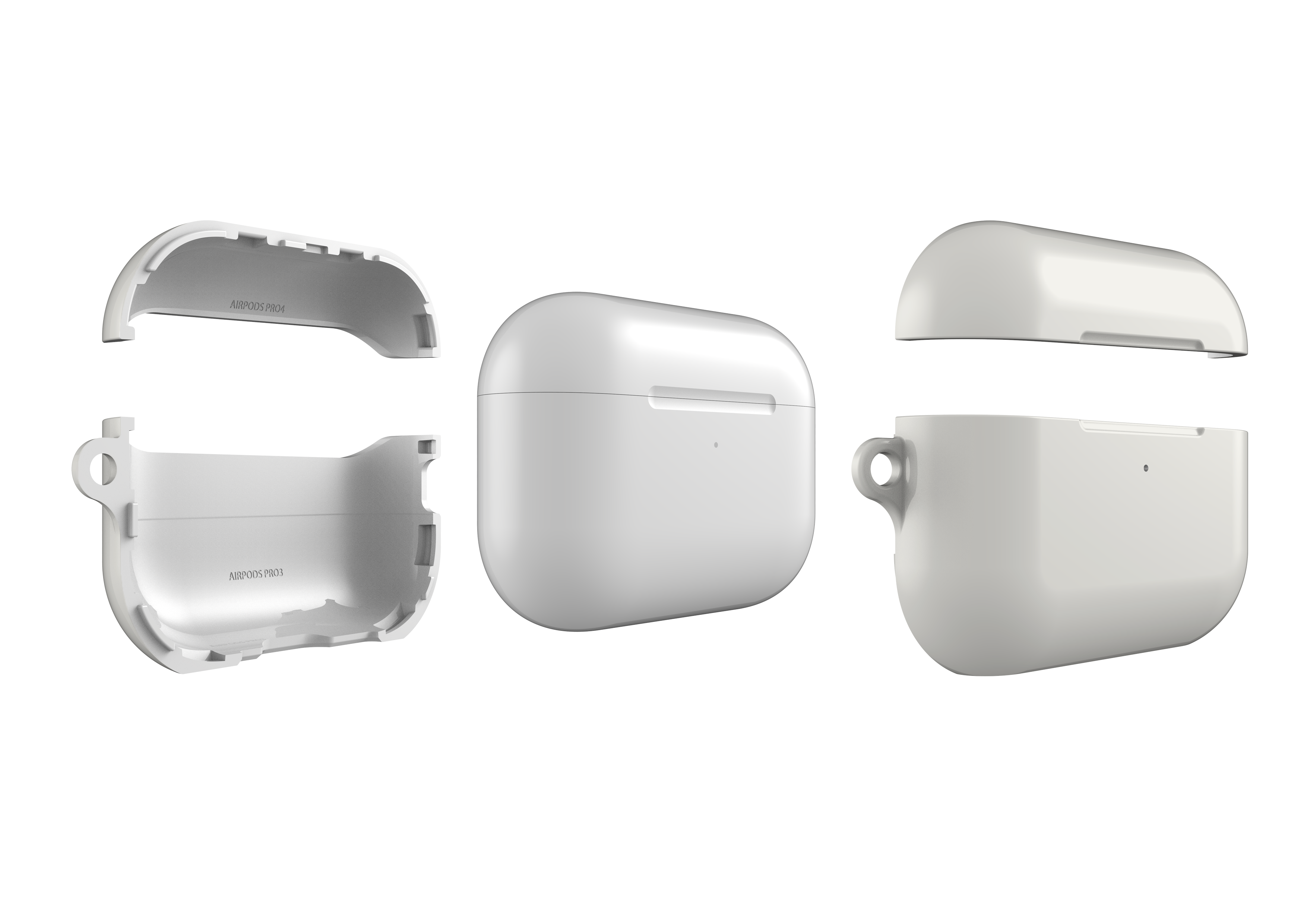 Frosty White AirPods Pro 3 Case