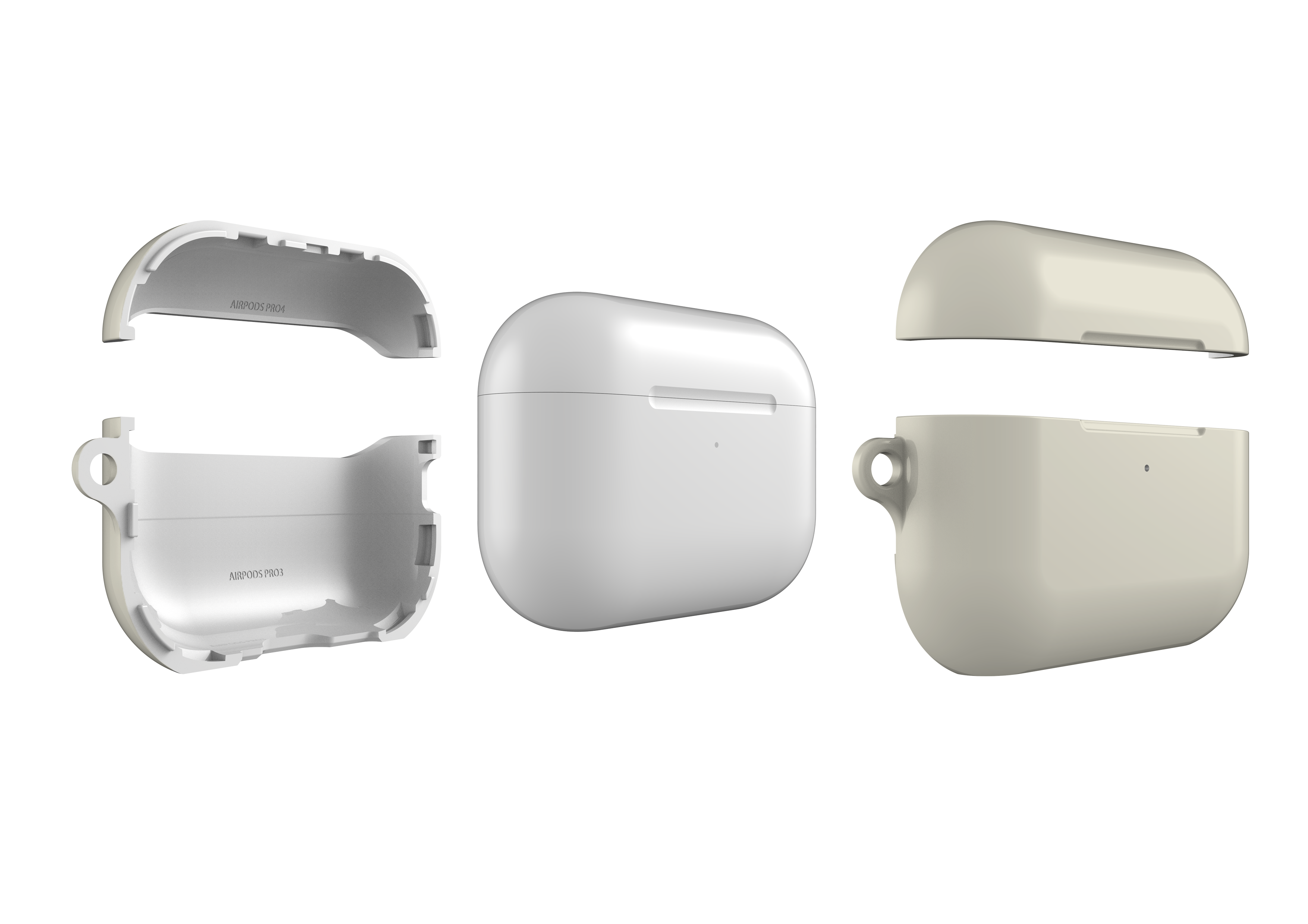 Frosty White AirPods Pro 3 Case