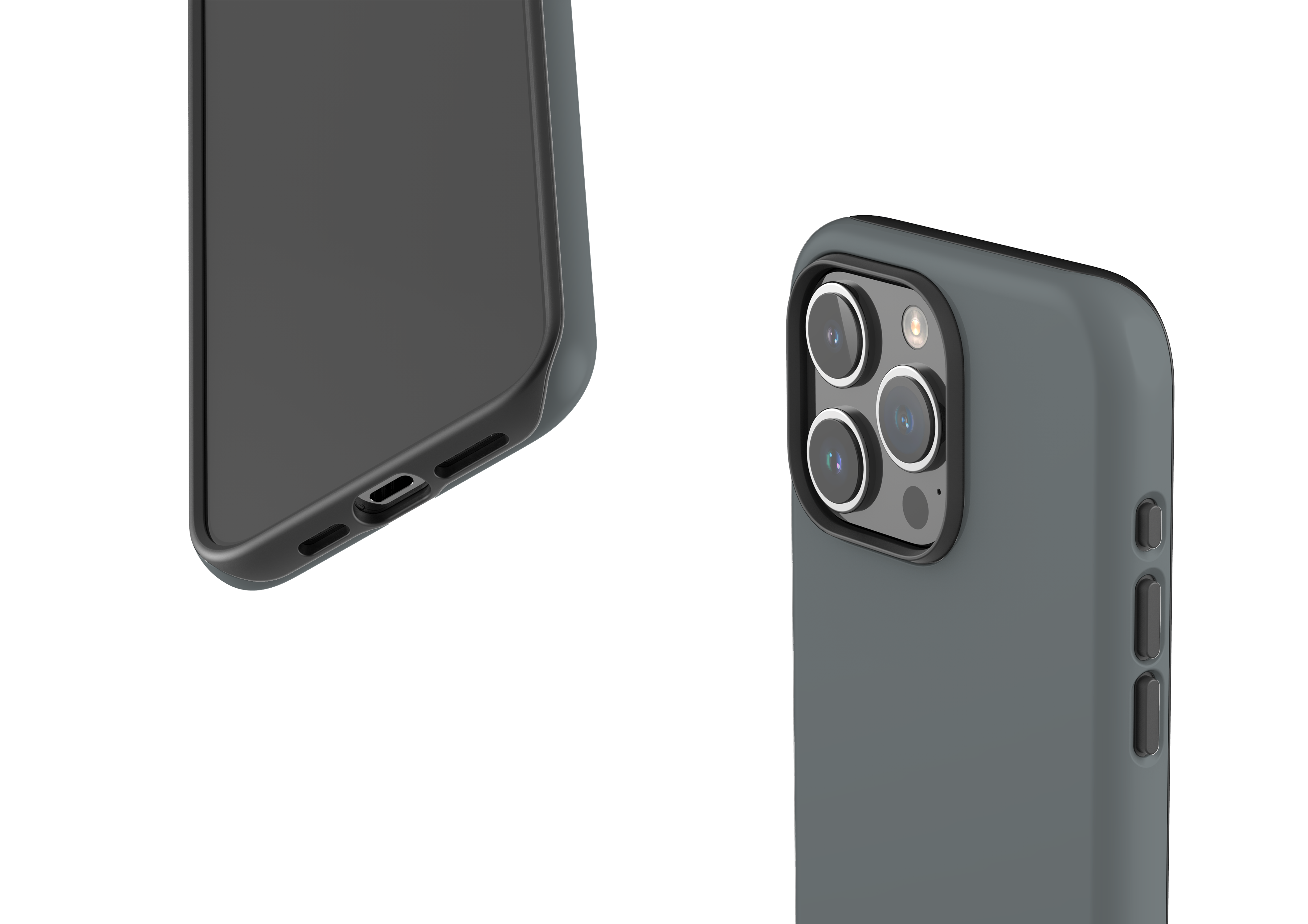 Stormy Grey Case - iPhone 15 Series