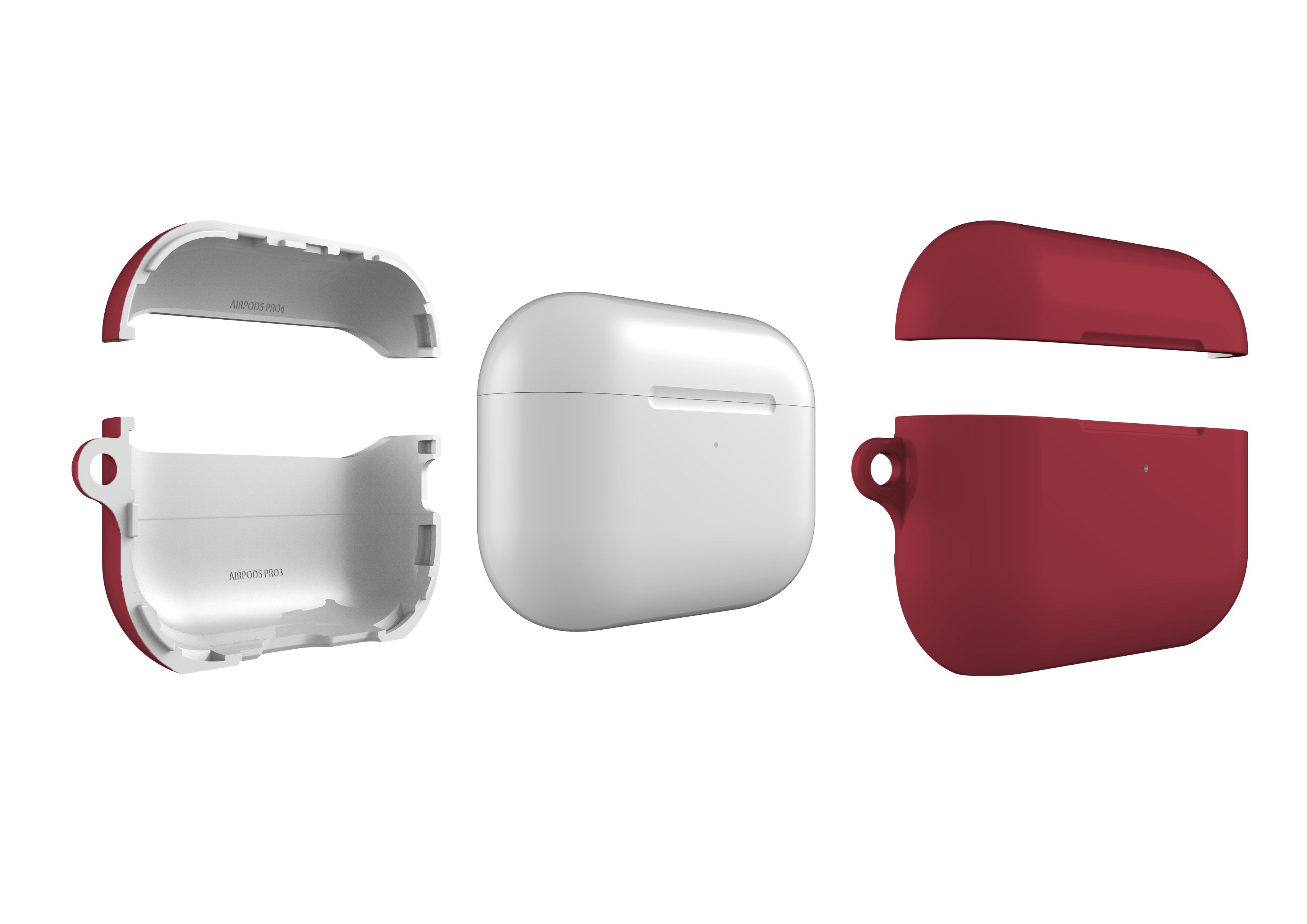 Roaring Red AirPods Pro 3 Case