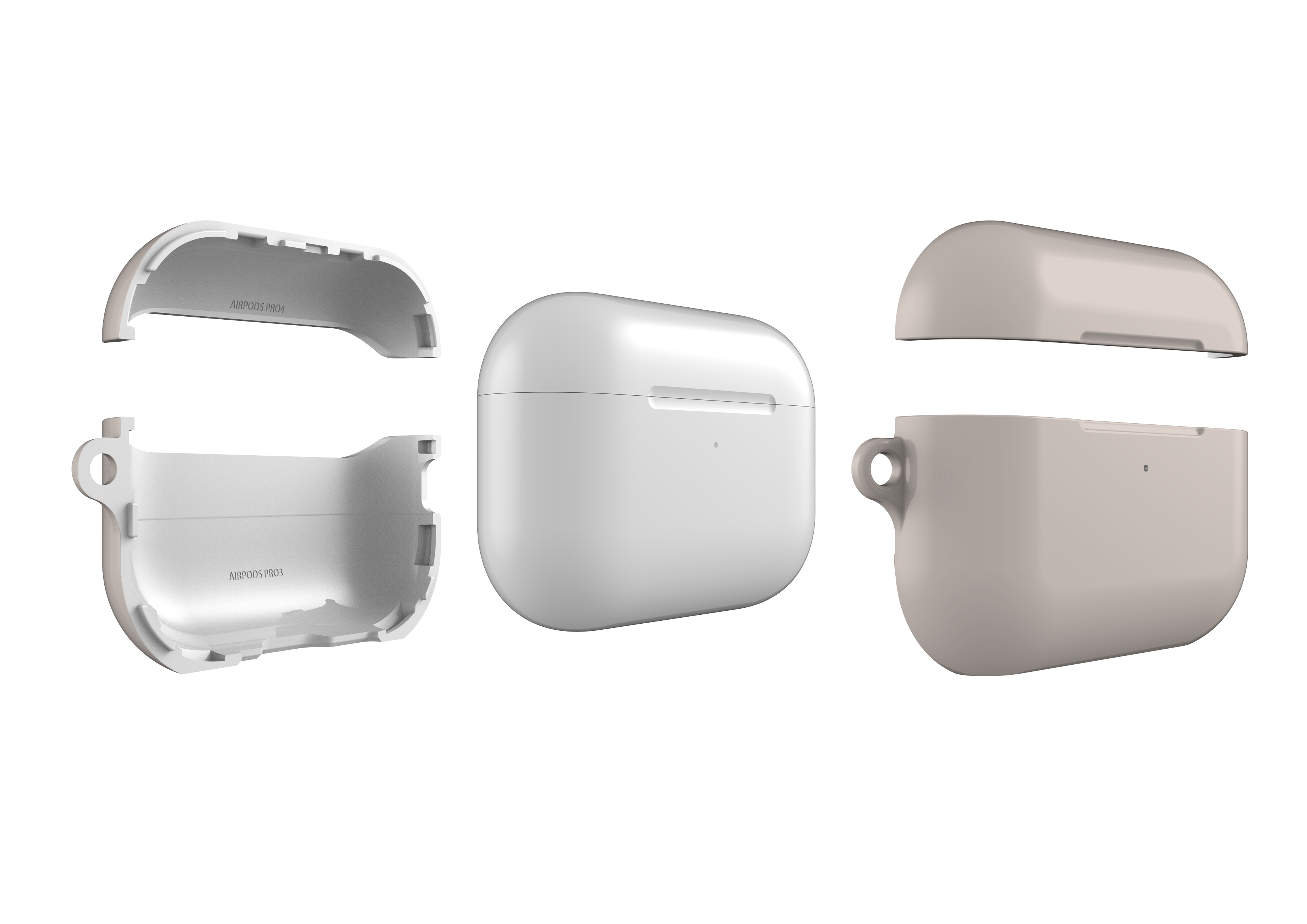 Basic Brown AirPods Pro 3 Case