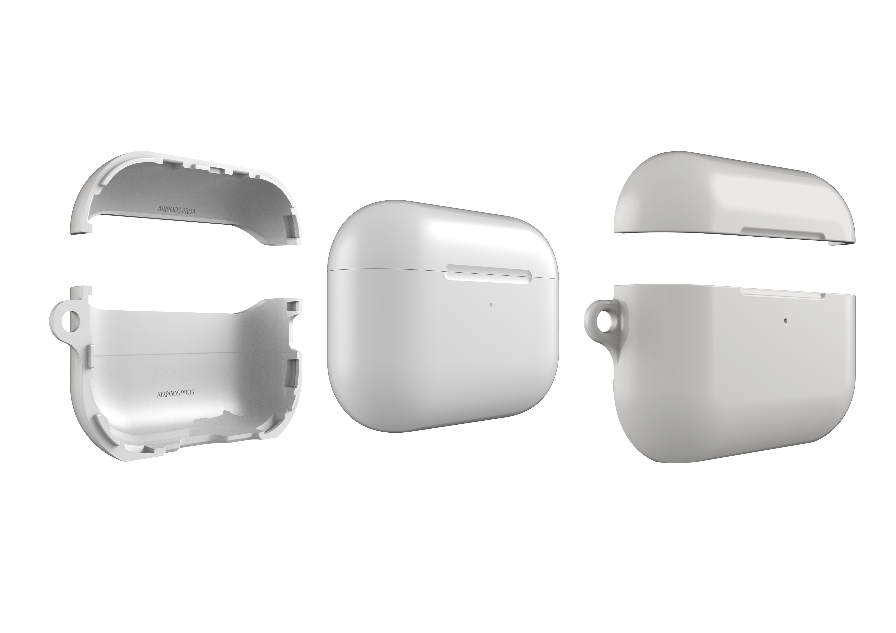 Frosty White AirPods Pro 3 Case