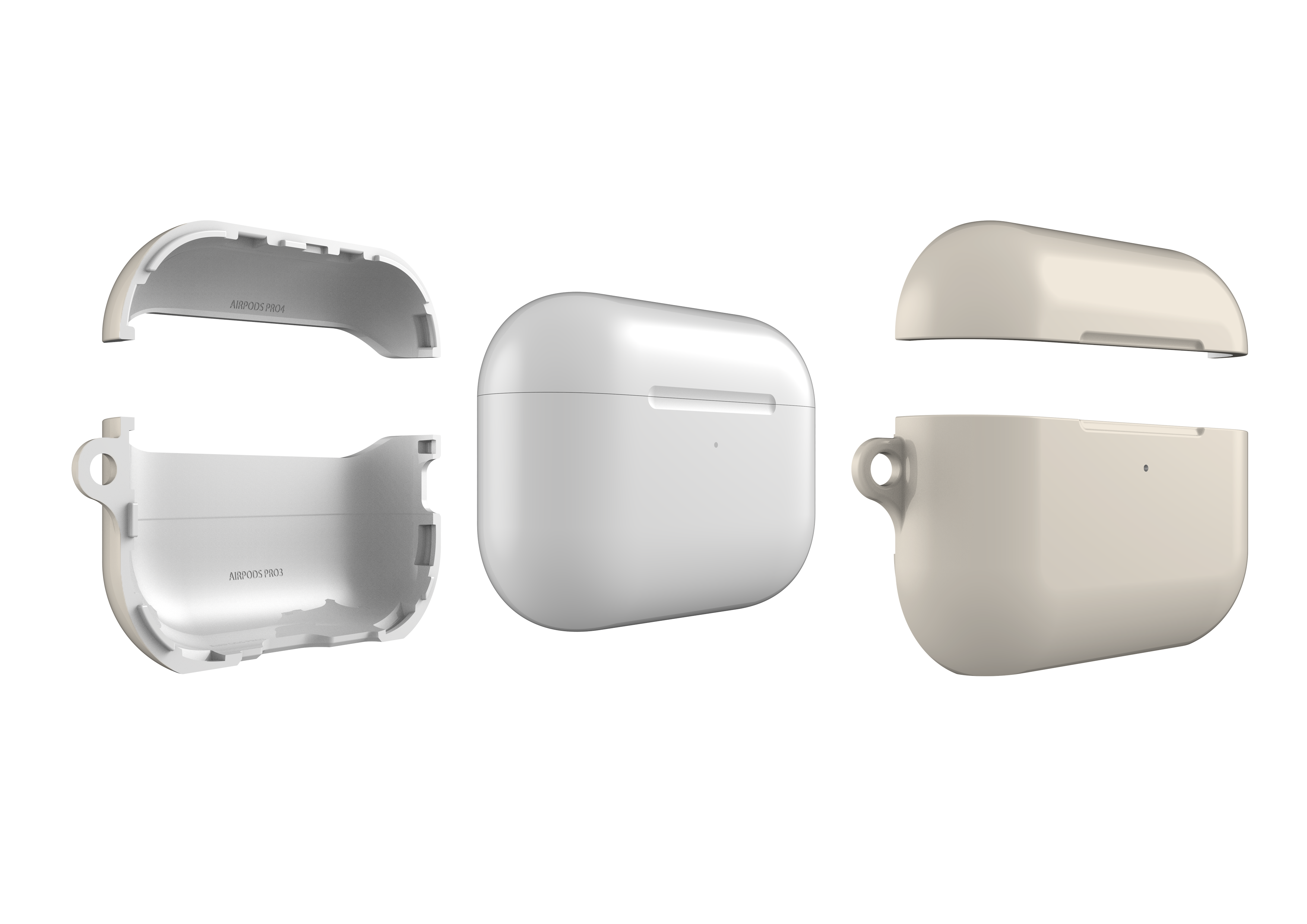 Frosty White AirPods Pro 3 Case