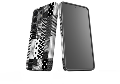 Noir Patchwork Case - Samsung Galaxy S26 Series