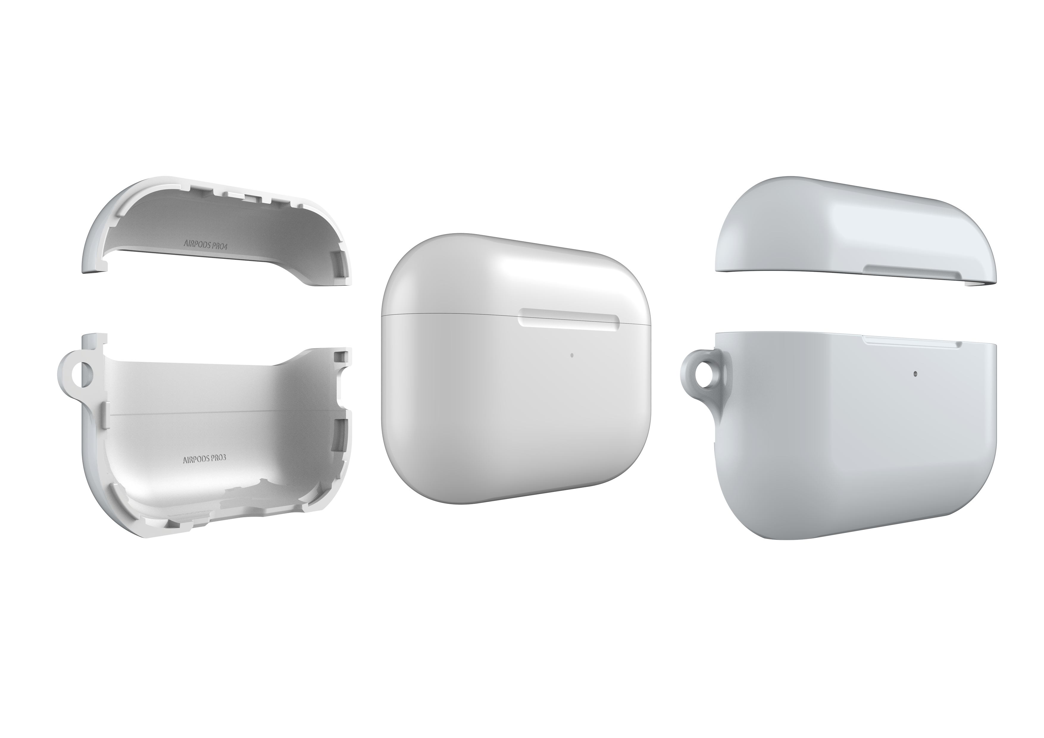 Frosty White AirPods Pro 3 Case