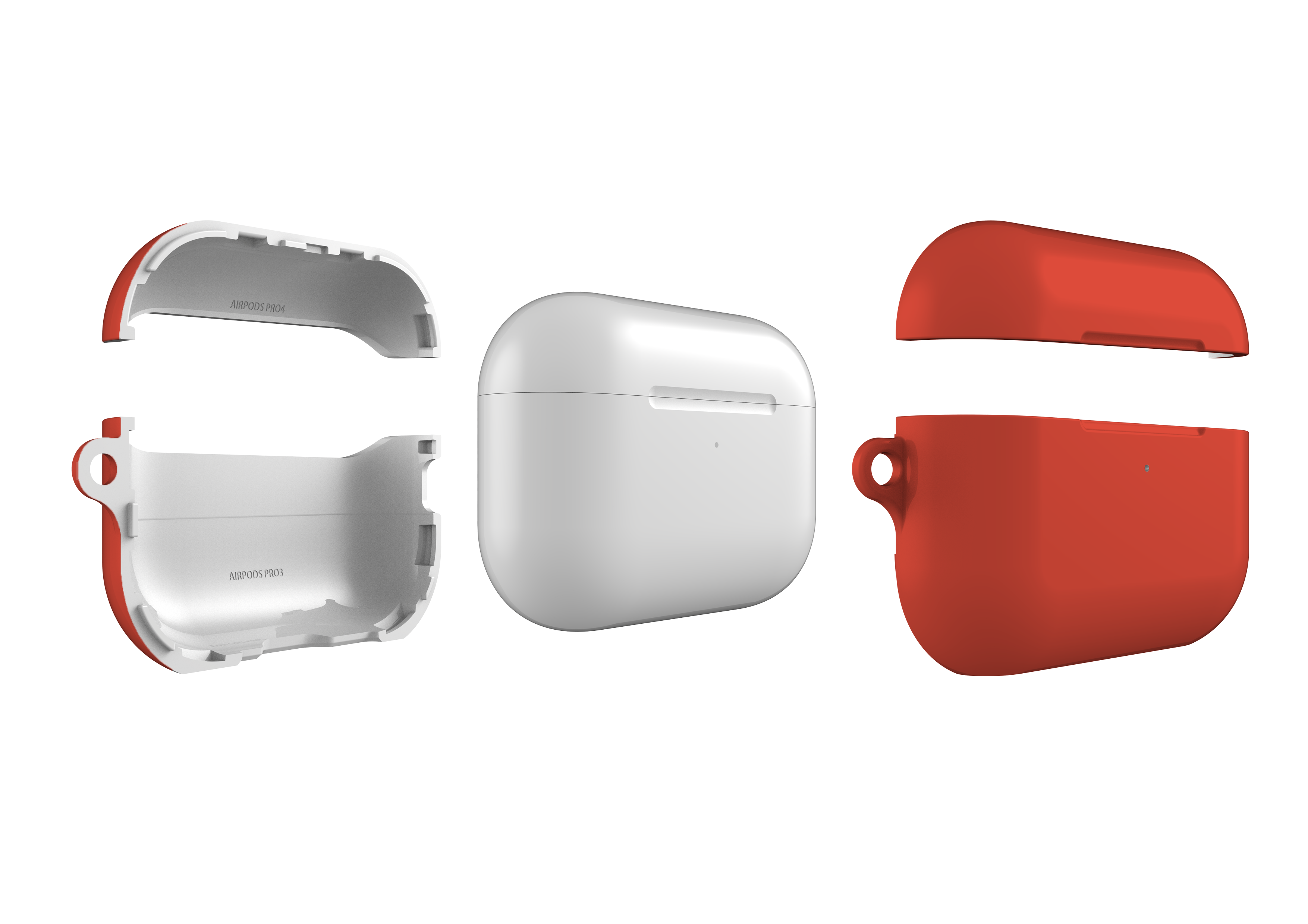 Roaring Red AirPods Pro 3 Case