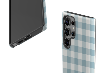 Teal Check Case - Samsung Galaxy S23 Series