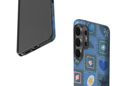 Denim Patchwork Case - Samsung Galaxy S26 Series