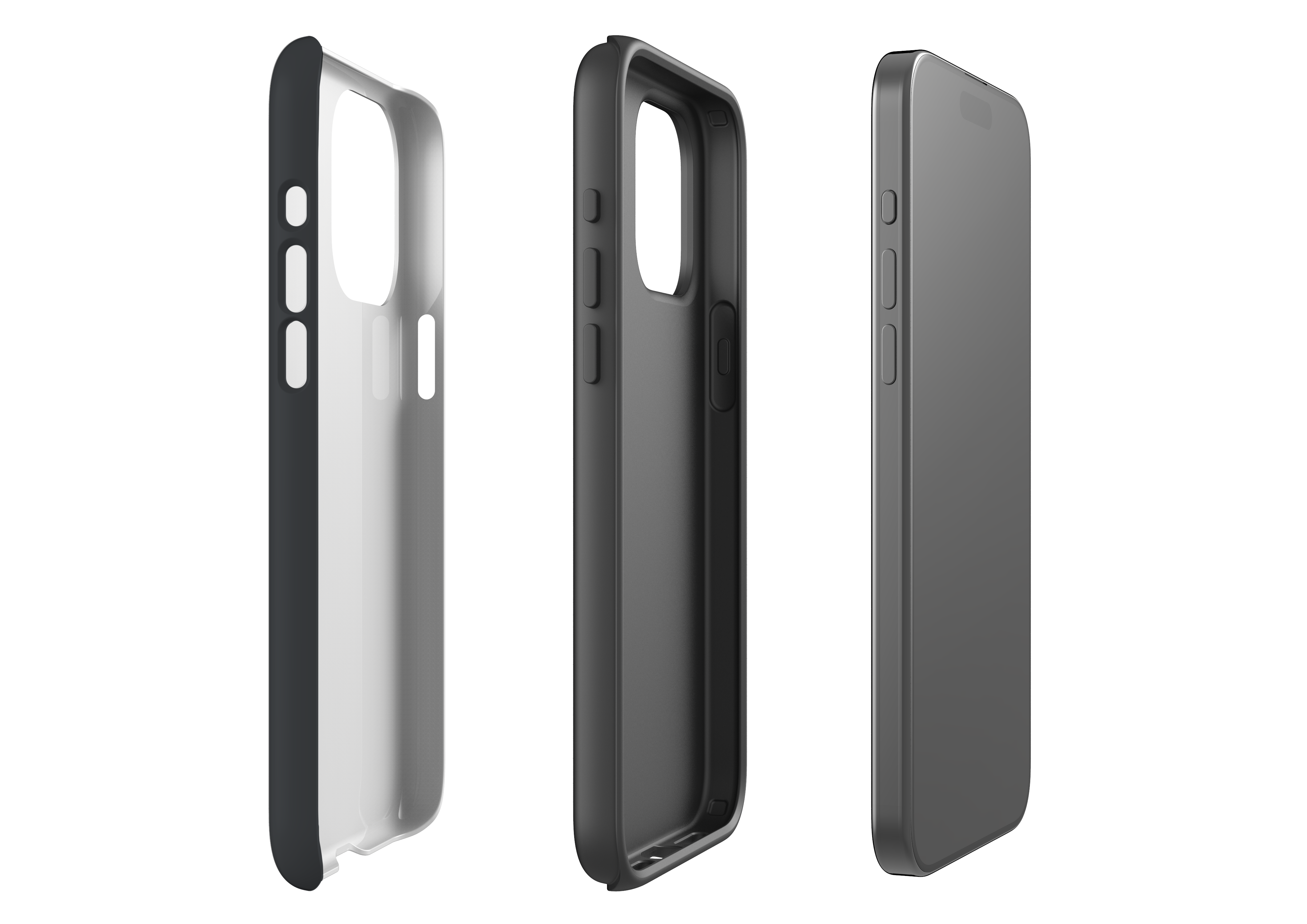 Stormy Grey Case - iPhone 15 Series