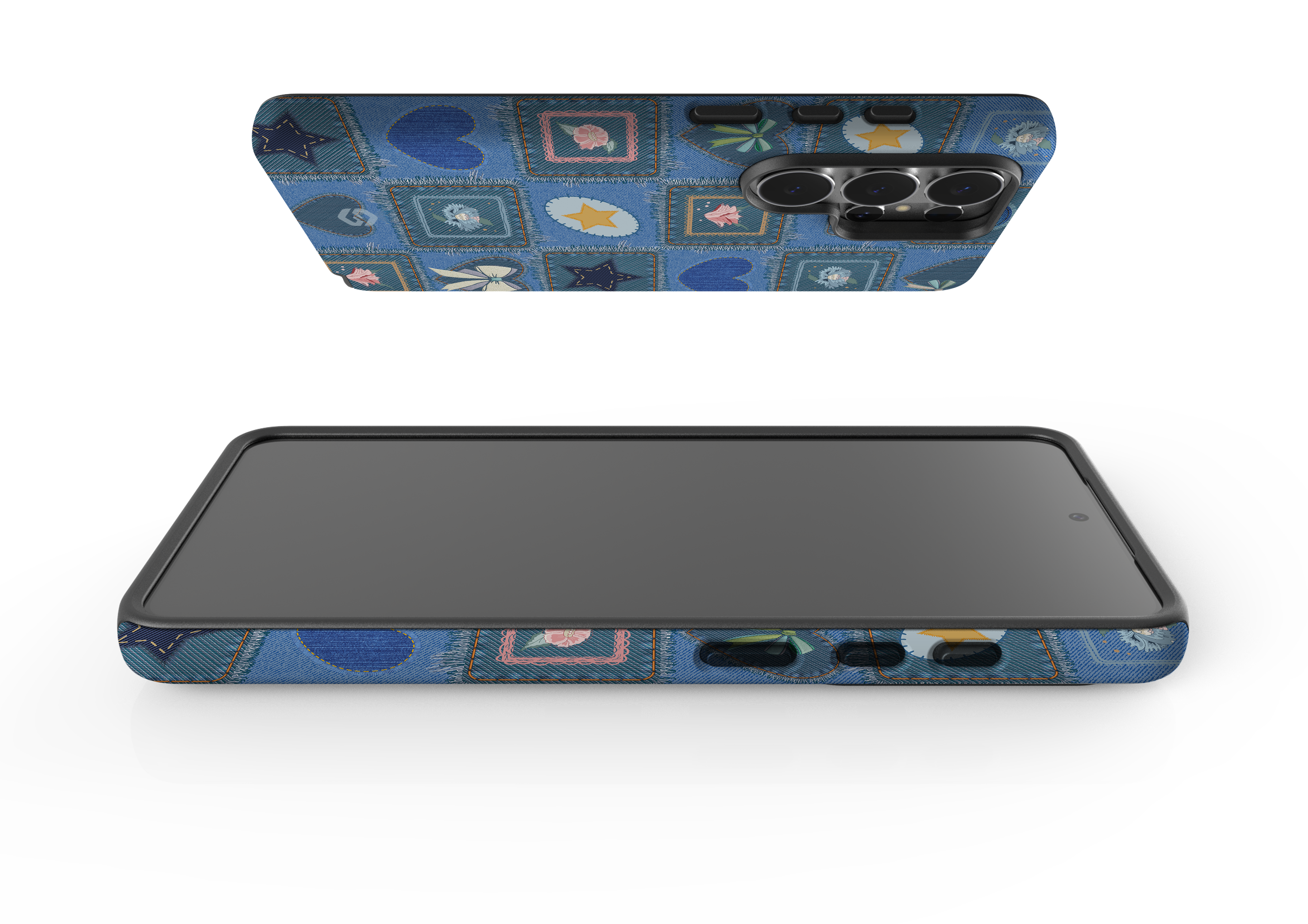 Denim Patchwork Case - Samsung Galaxy S26 Series