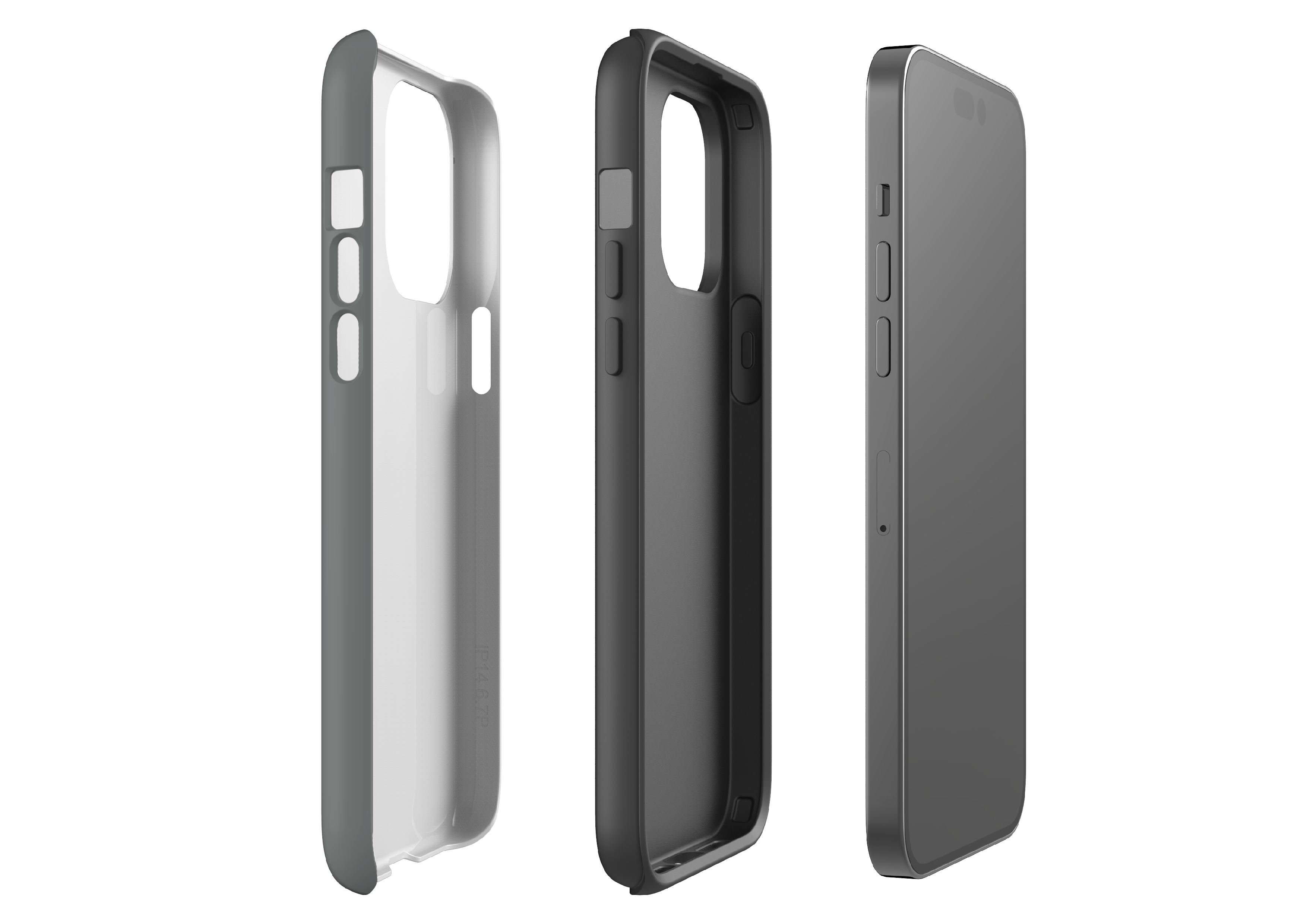 Stormy Grey Case - iPhone 14 Series