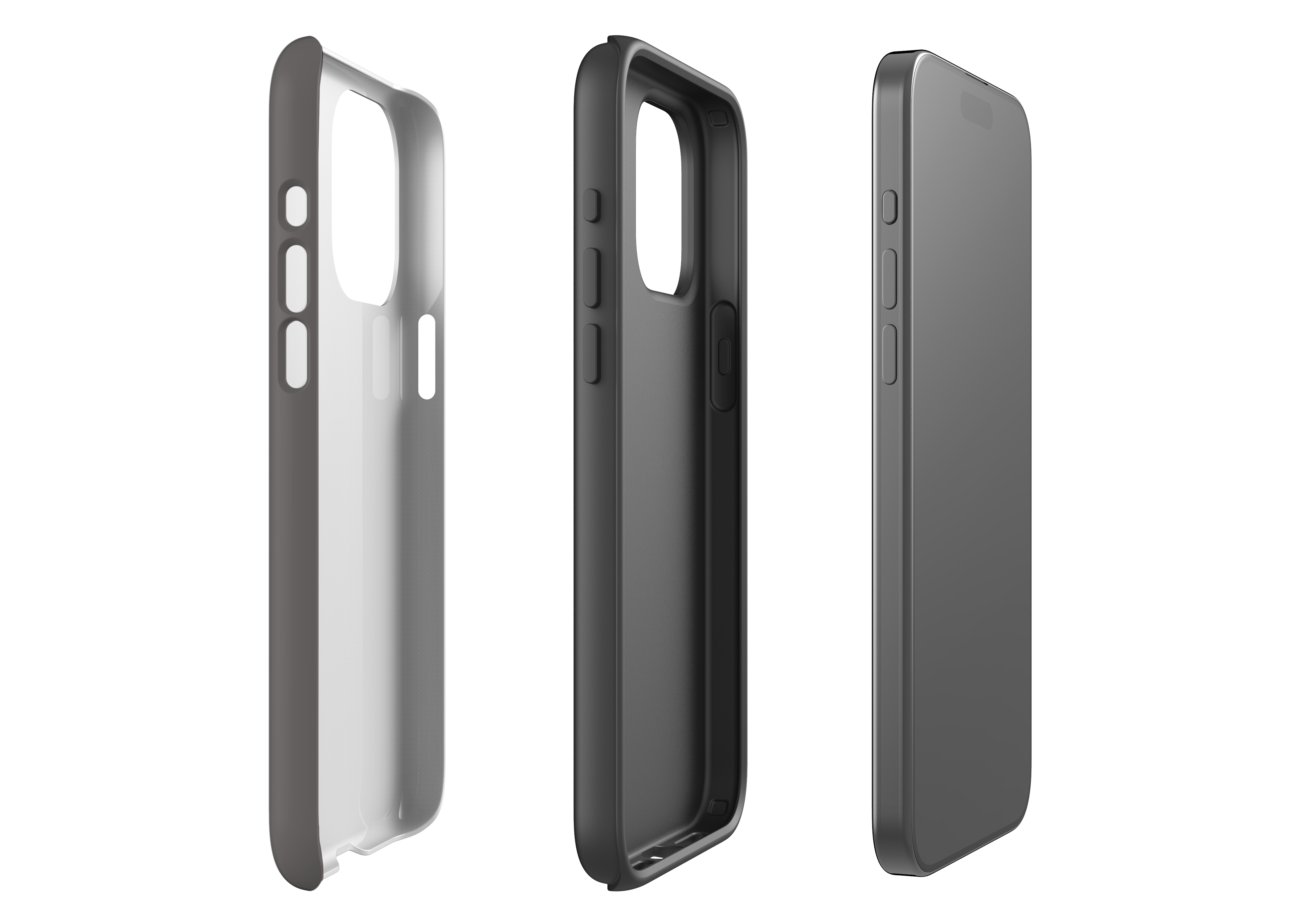 Stormy Grey Case - iPhone 15 Series