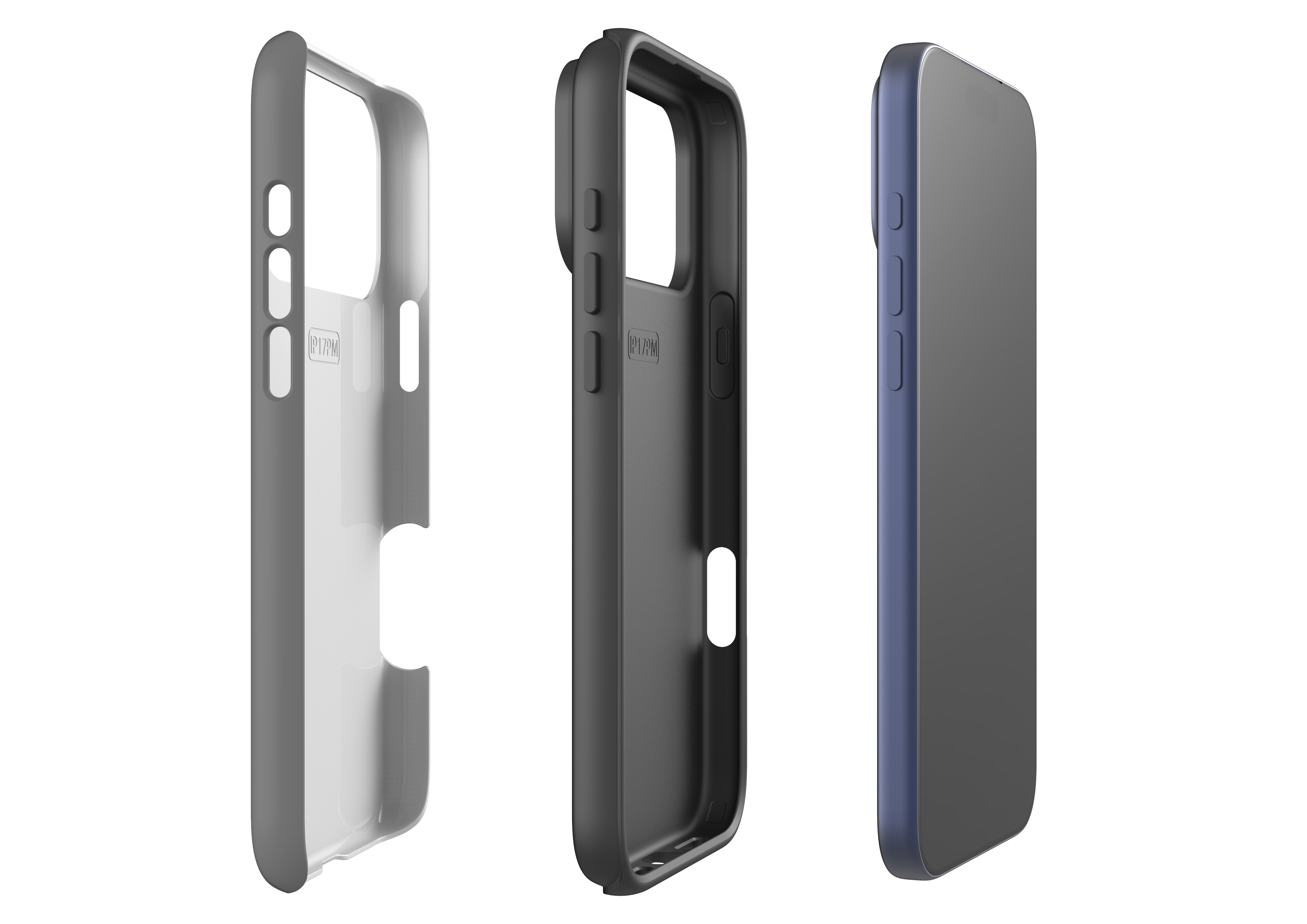 Stormy Grey Case - iPhone 17 Series