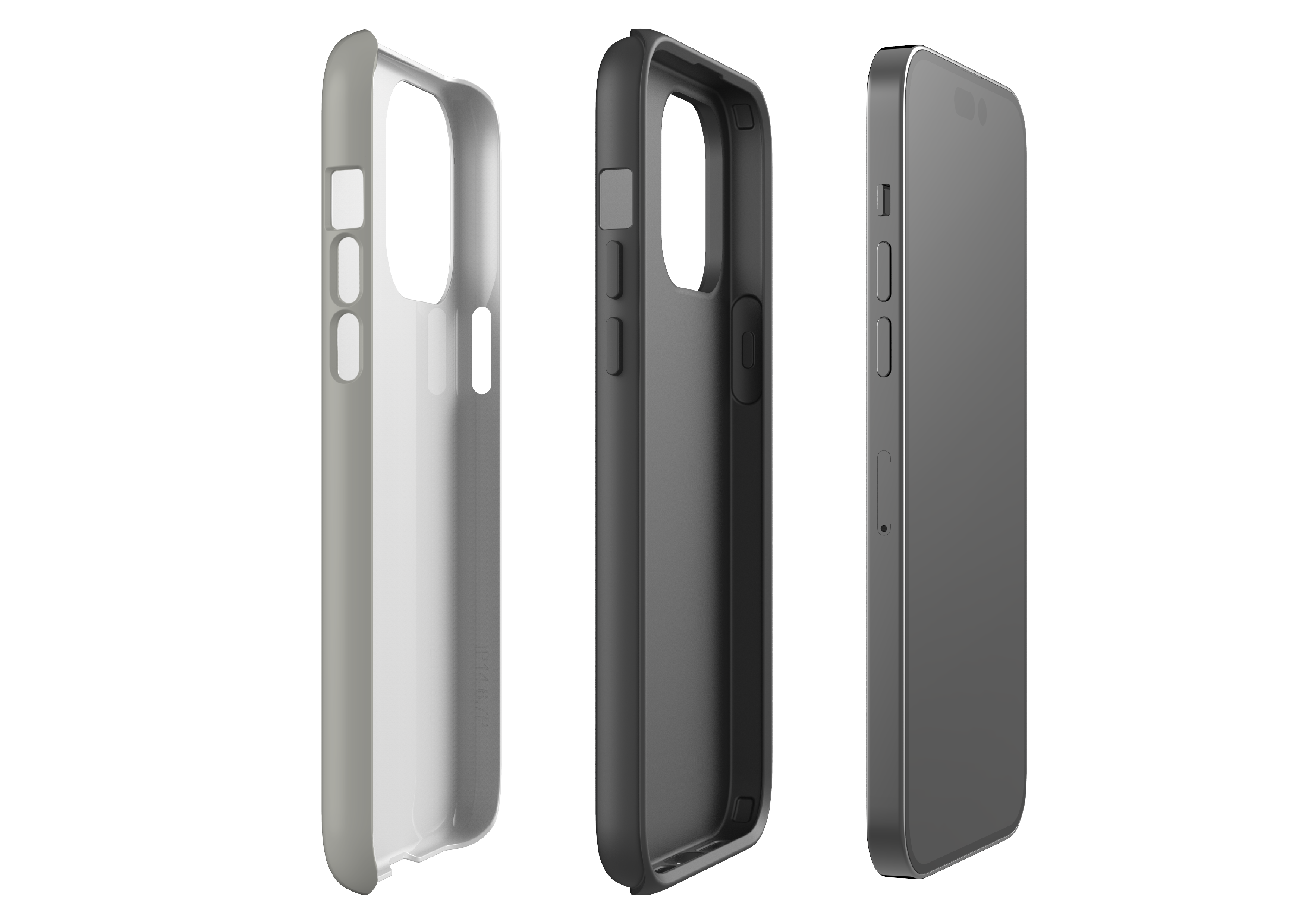 Stormy Grey Case - iPhone 14 Series
