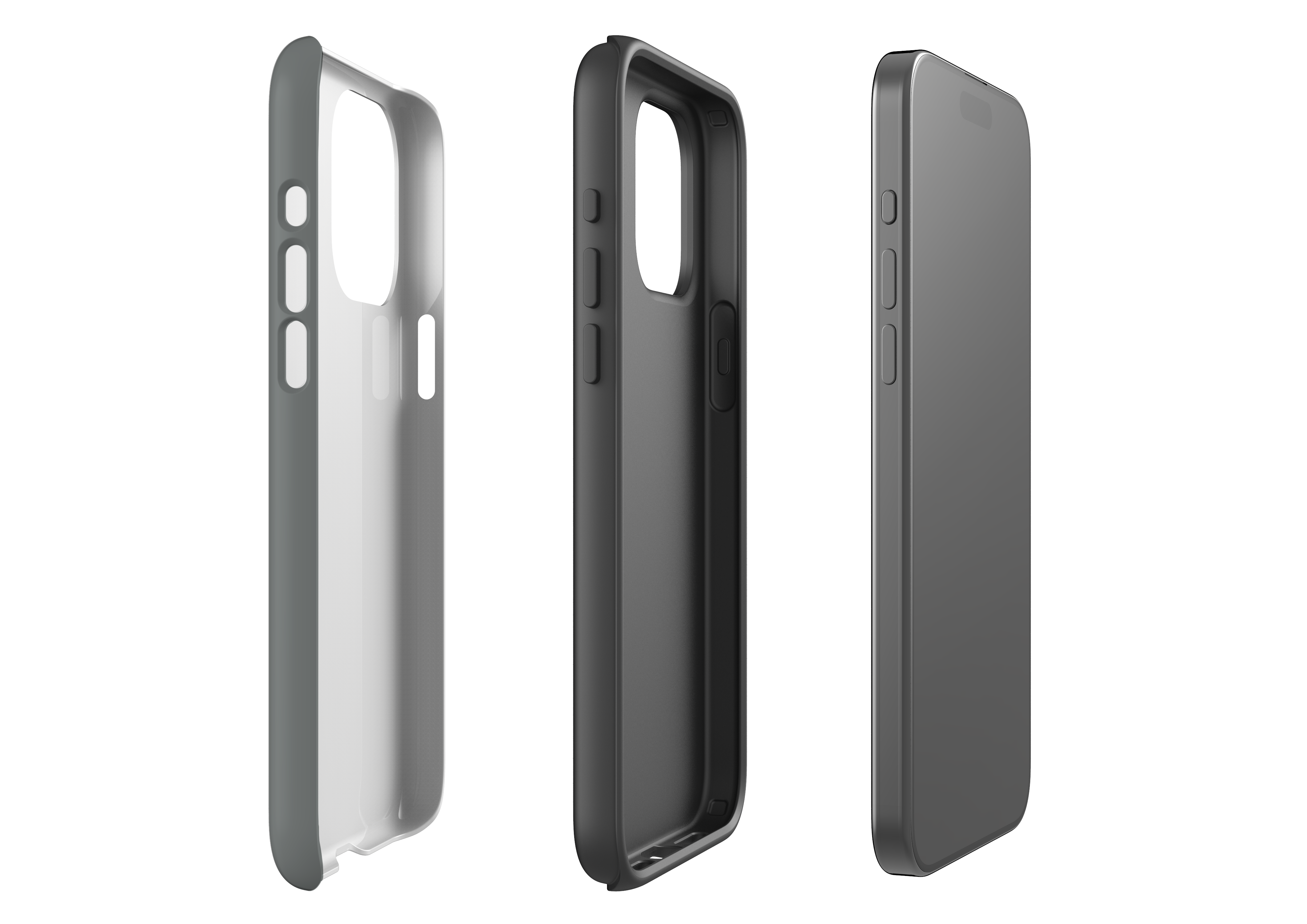 Stormy Grey Case - iPhone 15 Series