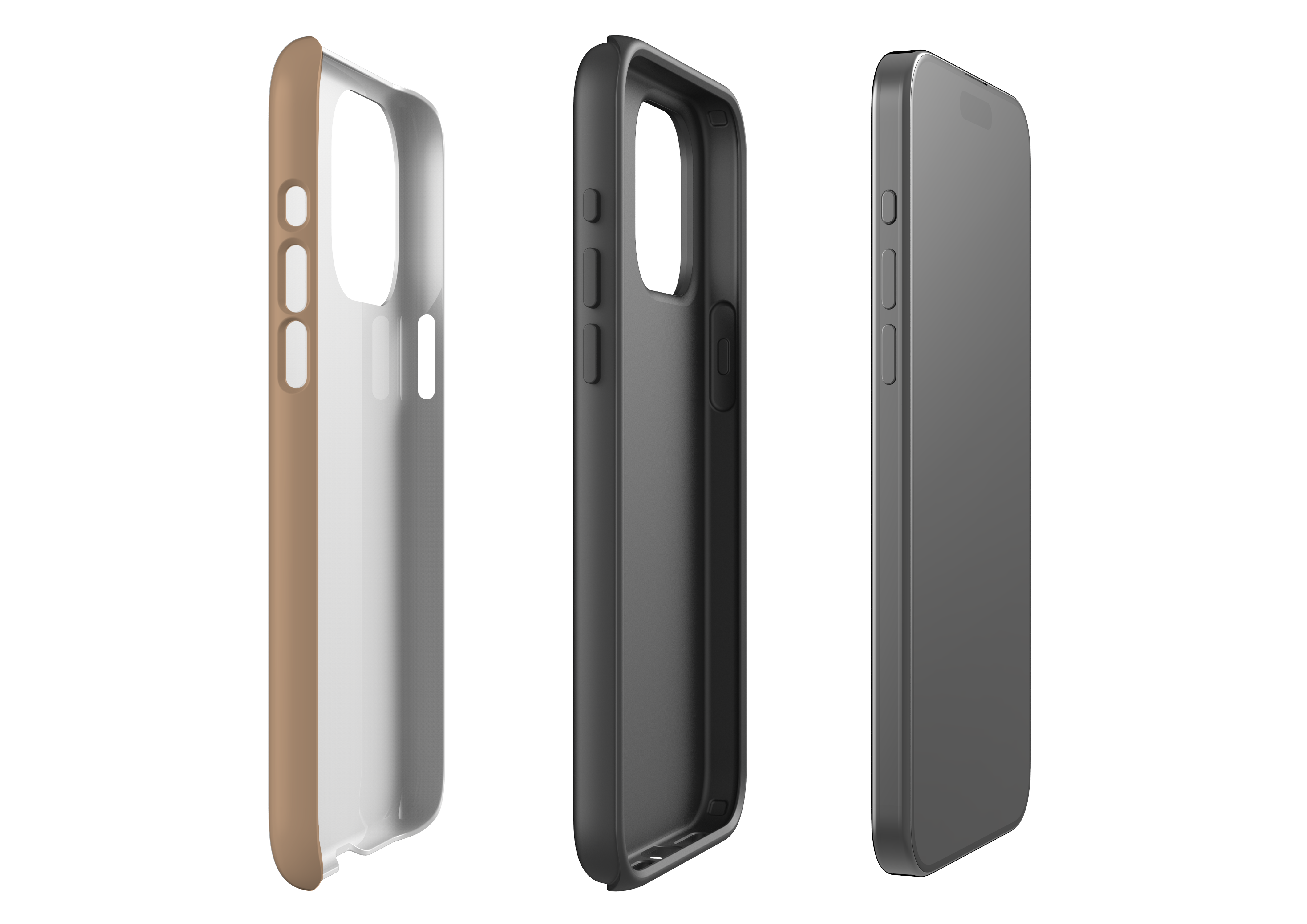 Basic Brown Case - iPhone 15 Series