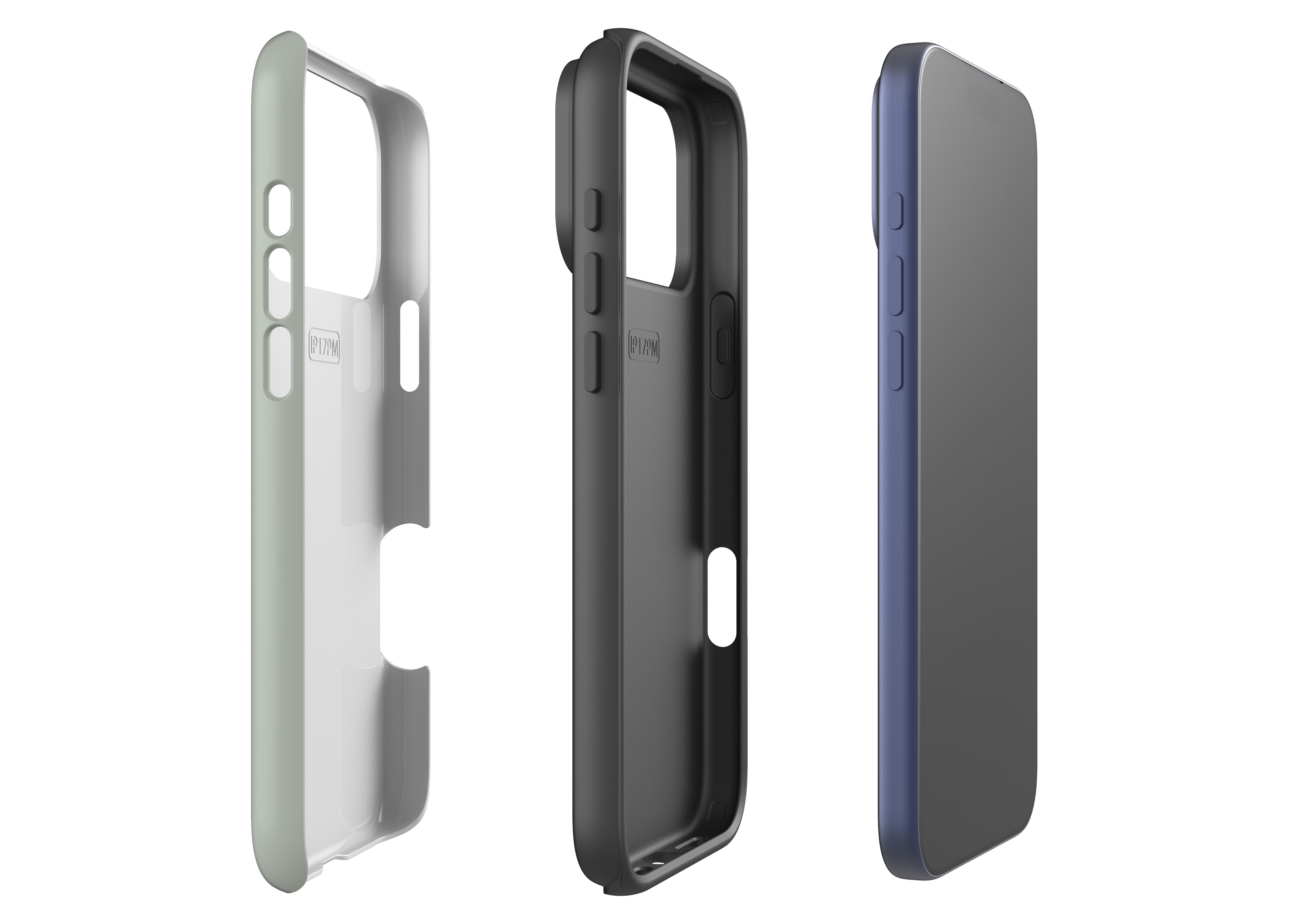 Stormy Grey Case - iPhone 17 Series