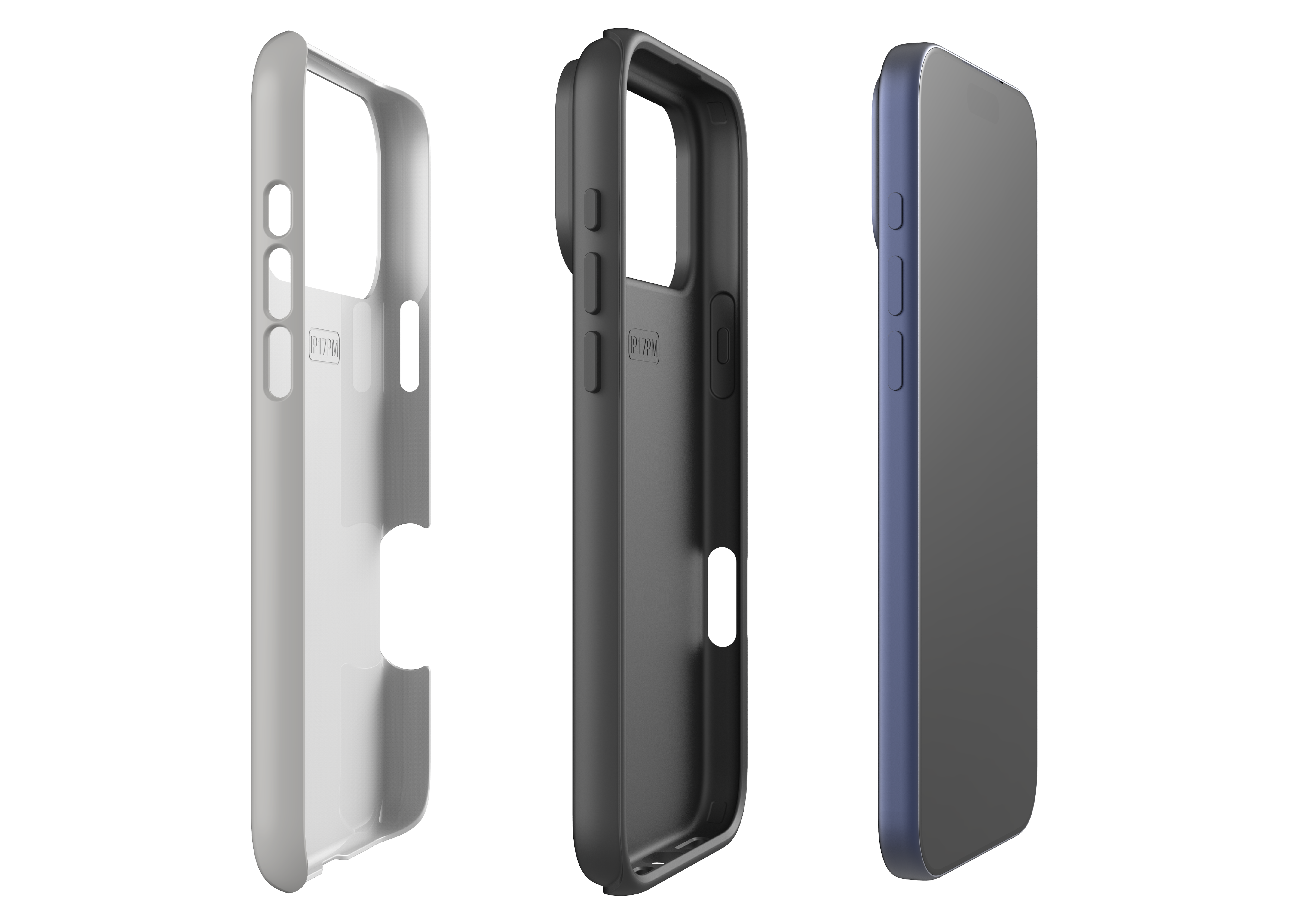 Stormy Grey Case - iPhone 17 Series