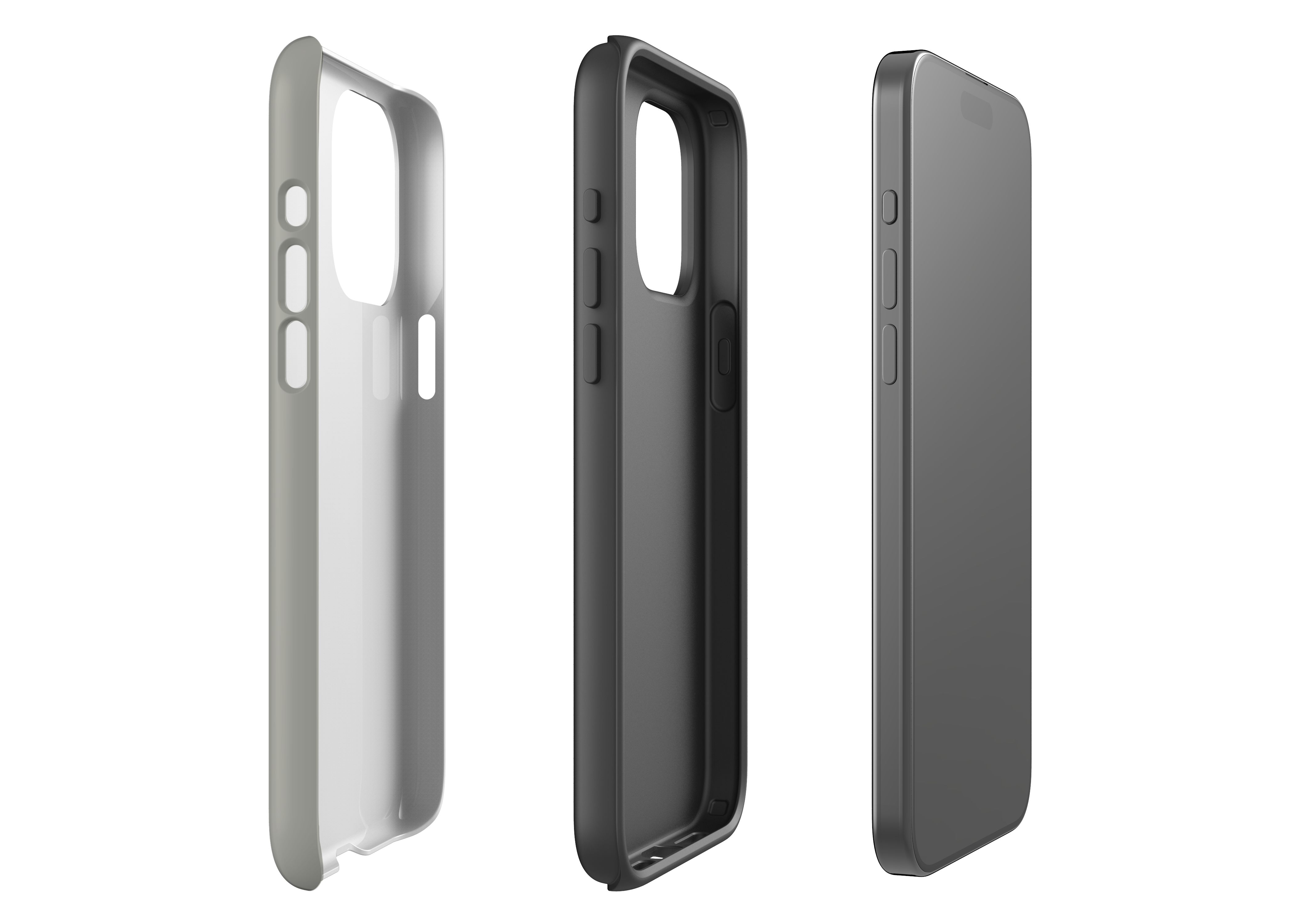Stormy Grey Case - iPhone 15 Series