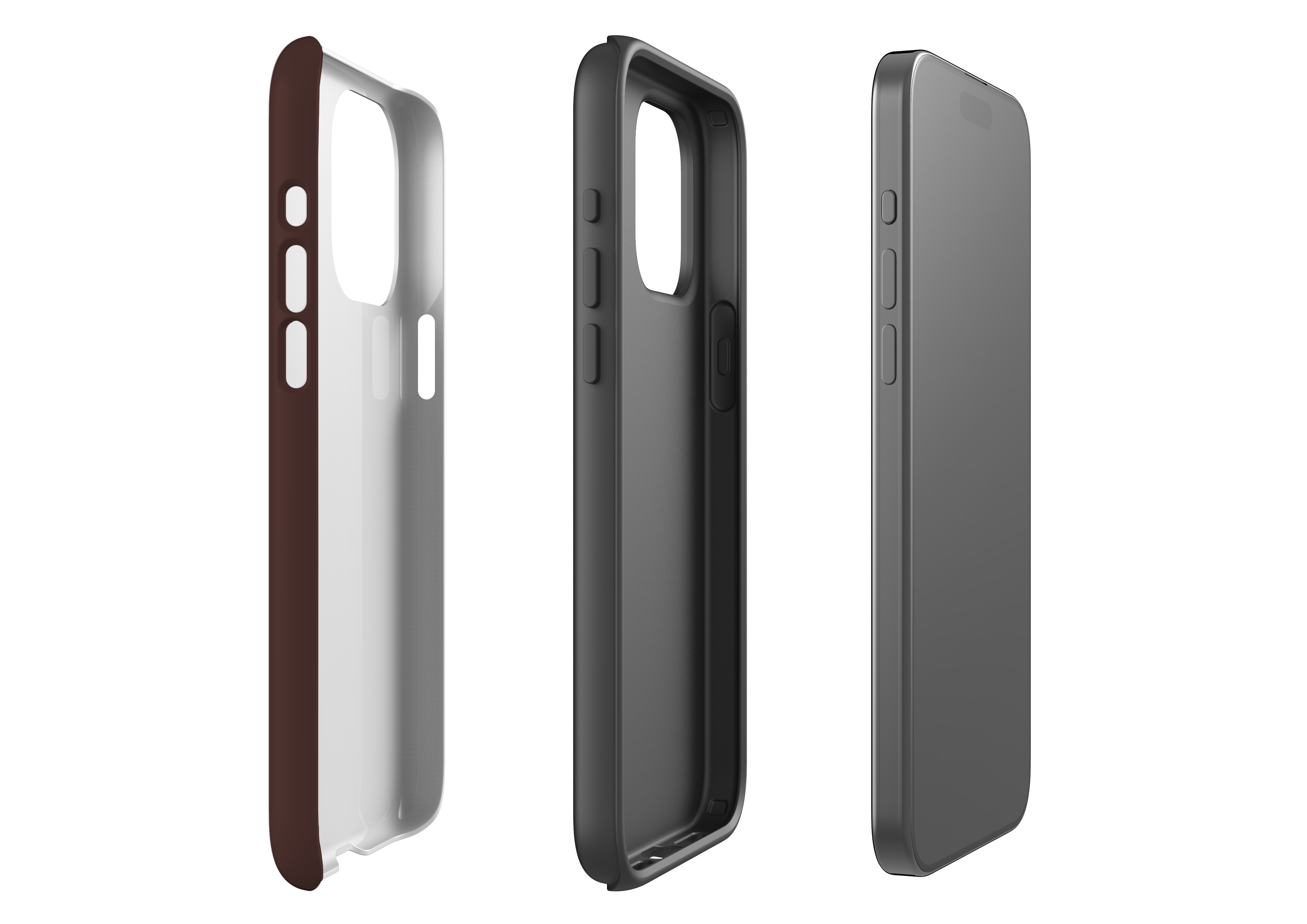 Basic Brown Case - iPhone 15 Series