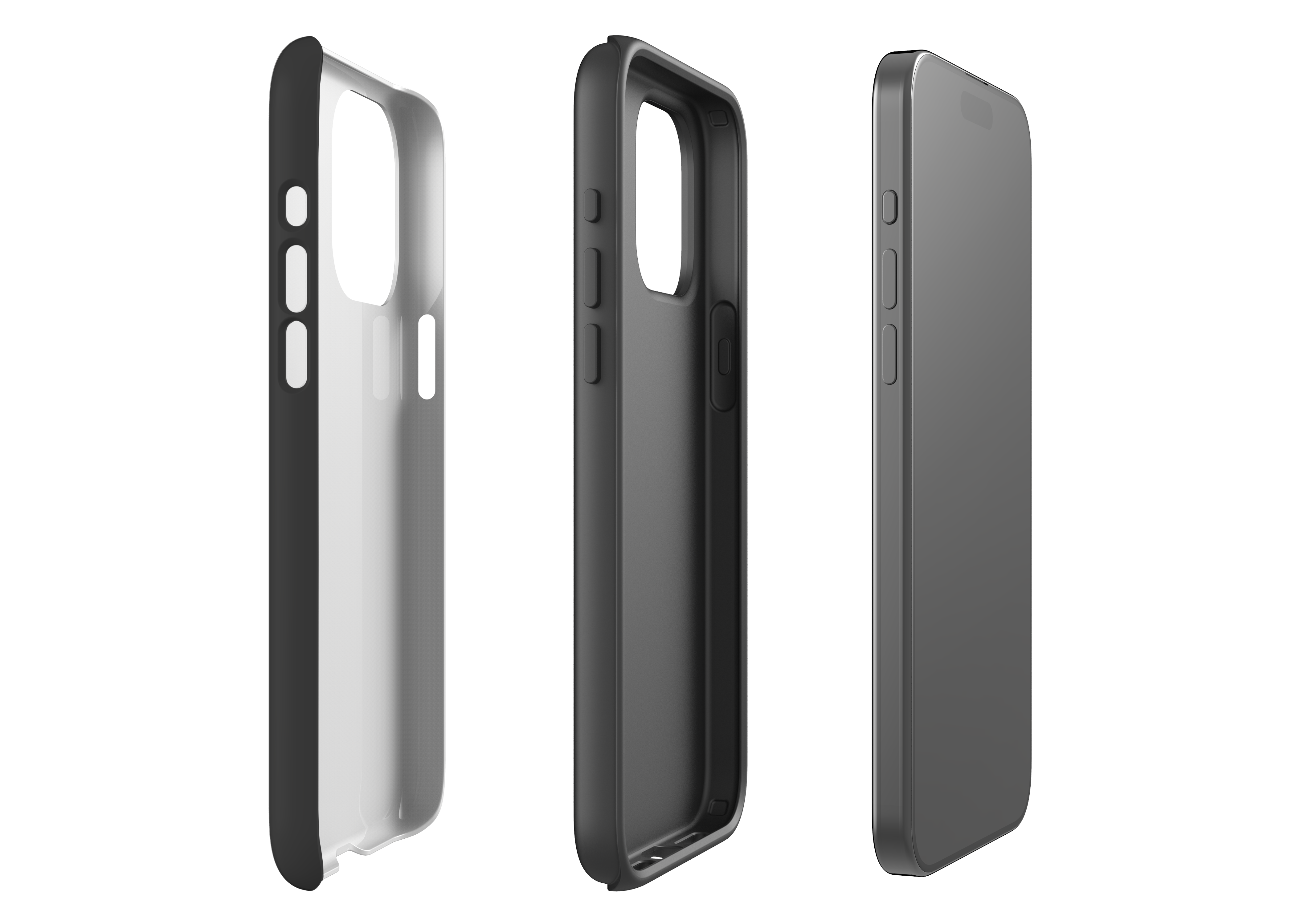 Stormy Grey Case - iPhone 15 Series