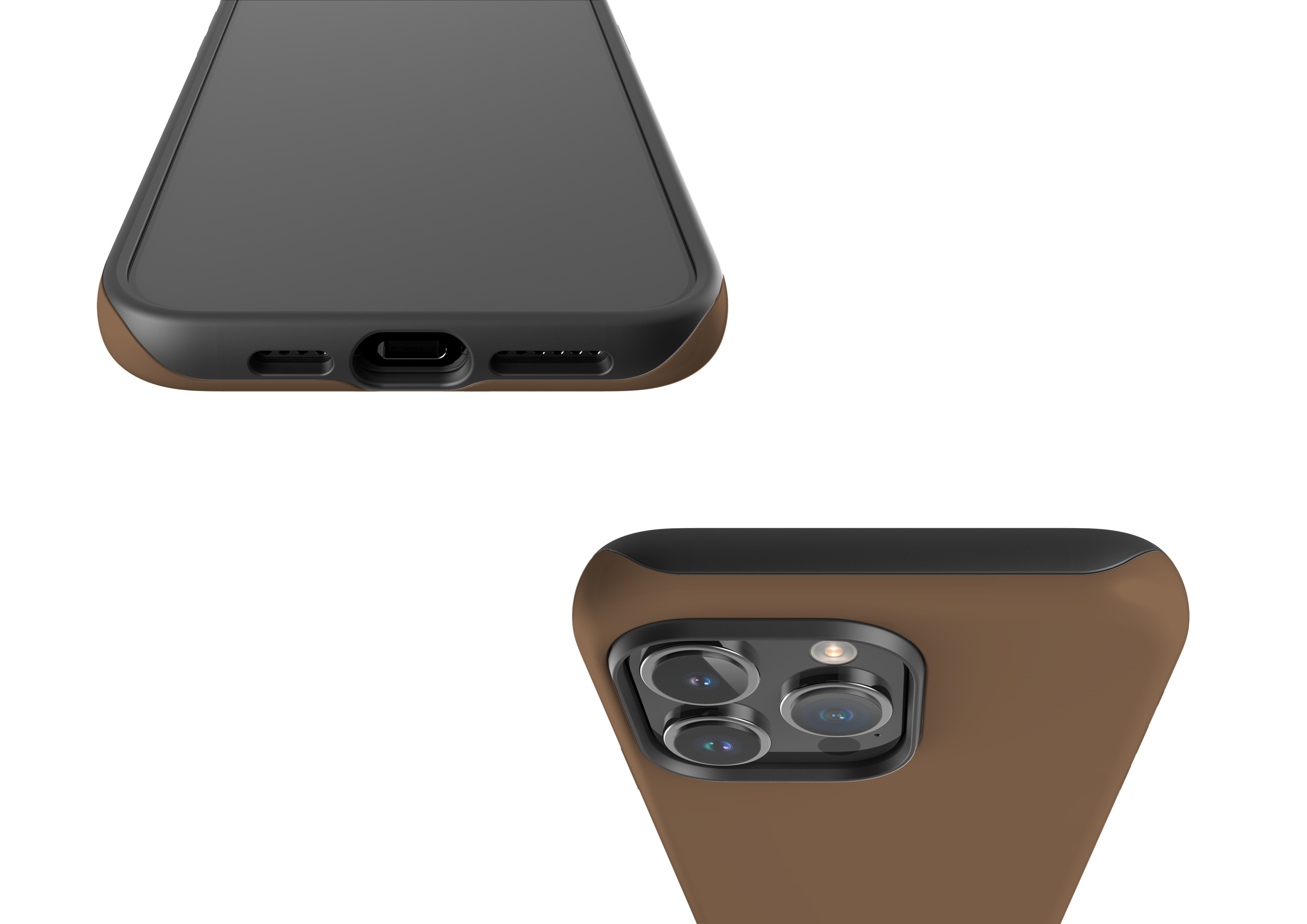Basic Brown Case - iPhone 15 Series