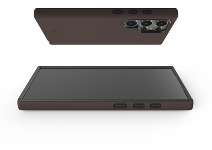 Basic Brown Case - Samsung Galaxy S24 Series