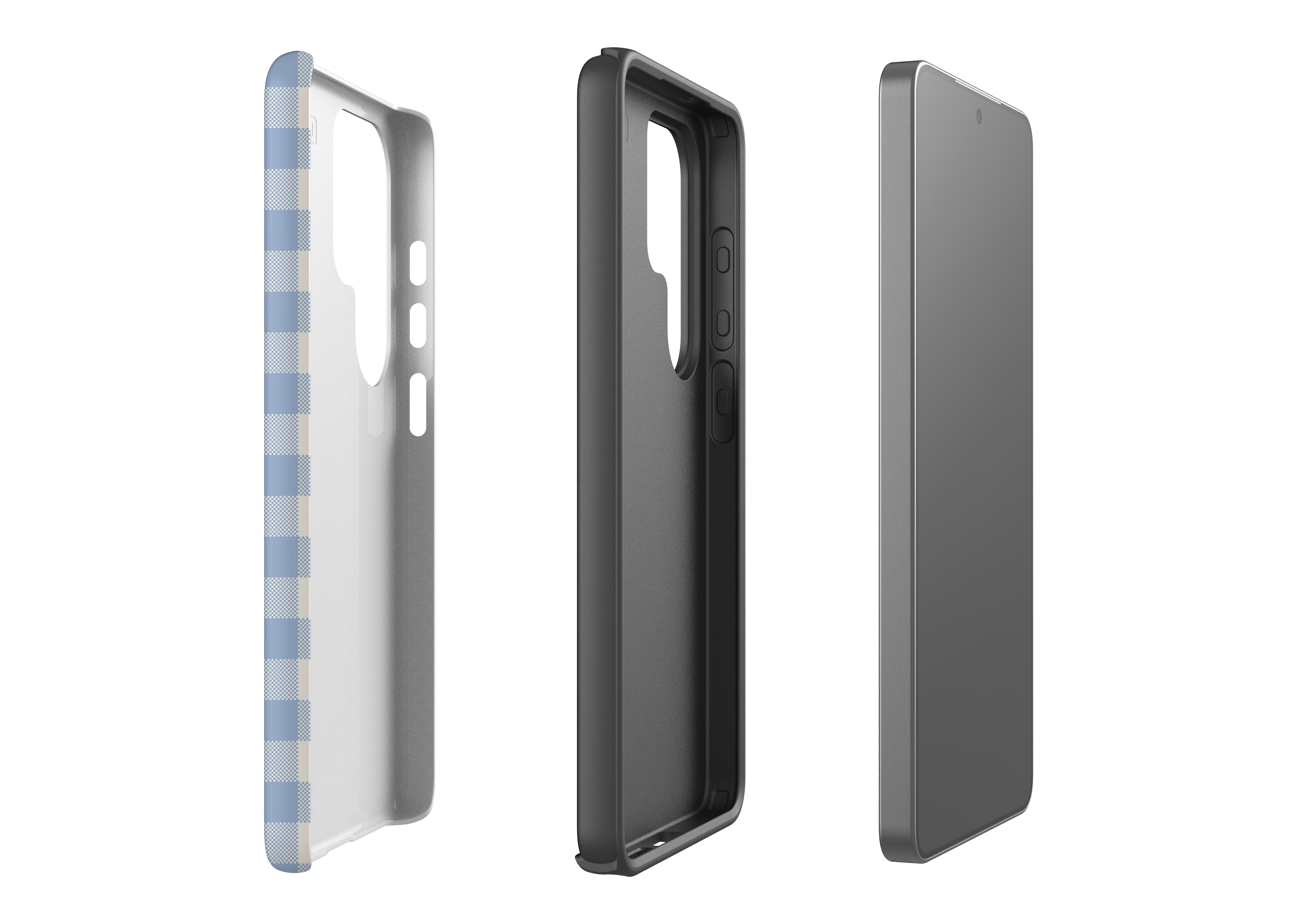 Azure Check Case - Samsung Galaxy S26 Series