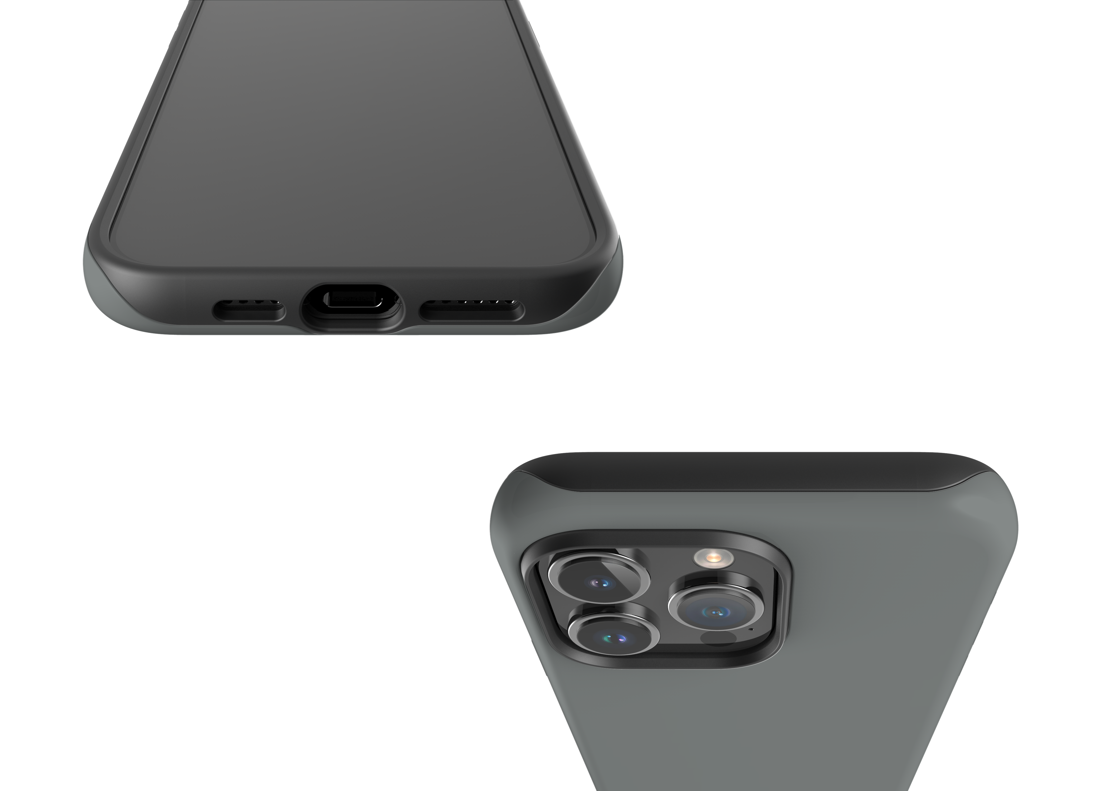 Stormy Grey Case - iPhone 15 Series