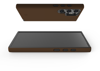 Basic Brown Case - Samsung Galaxy S24 Series