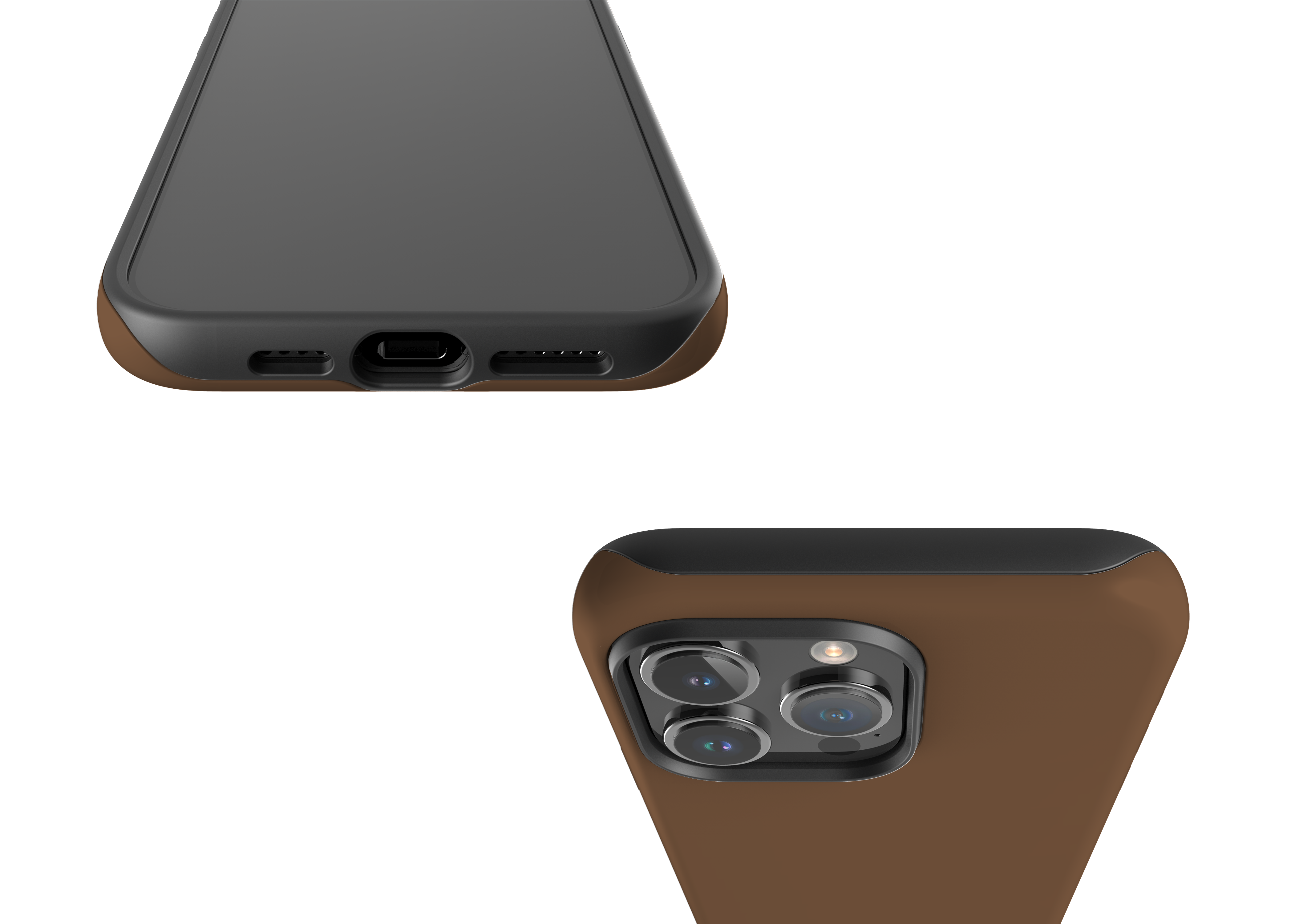 Basic Brown Case - iPhone 15 Series