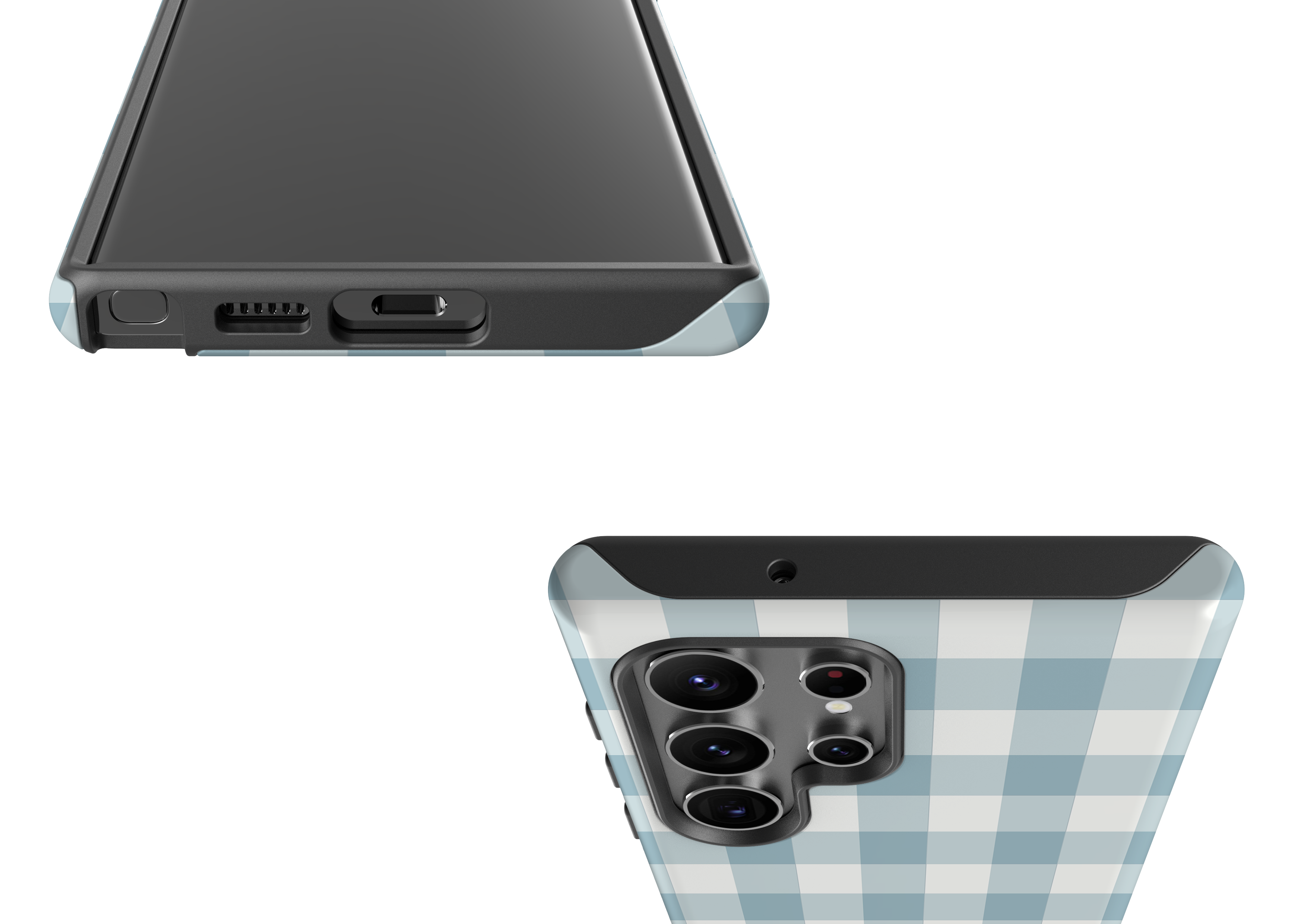 Teal Check Case - Samsung Galaxy S23 Series