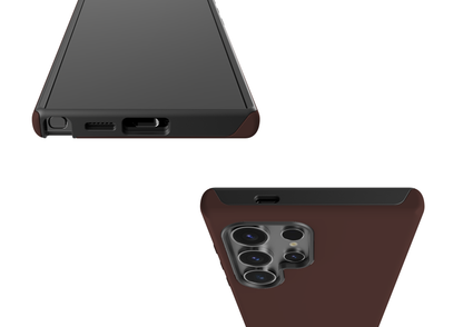 Basic Brown Case - Samsung Galaxy S24 Series