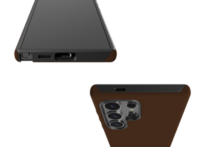 Basic Brown Case - Samsung Galaxy S24 Series