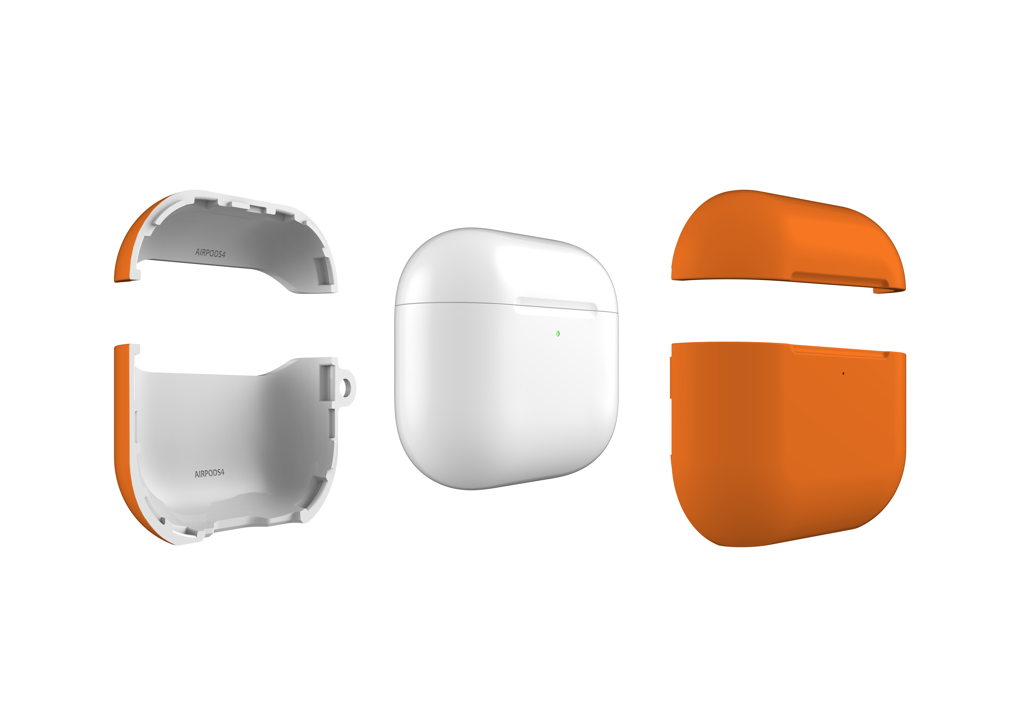 Blushing Coral AirPods 4 Case