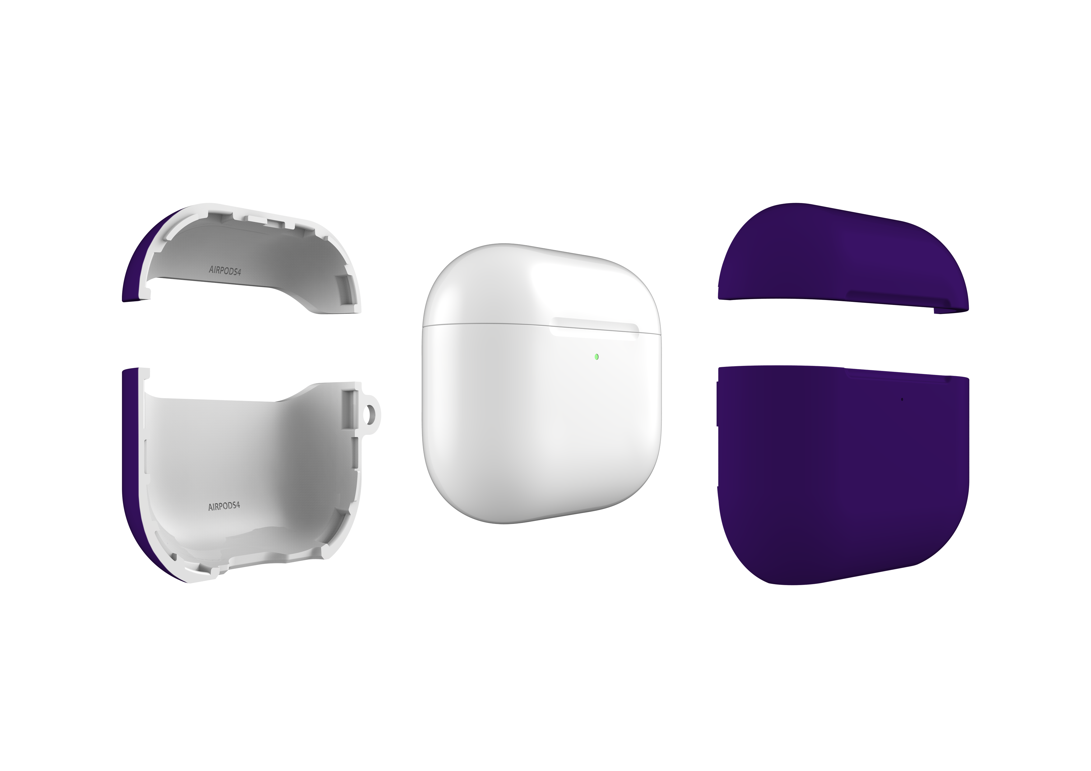 Vivid Violet AirPods 4 Case