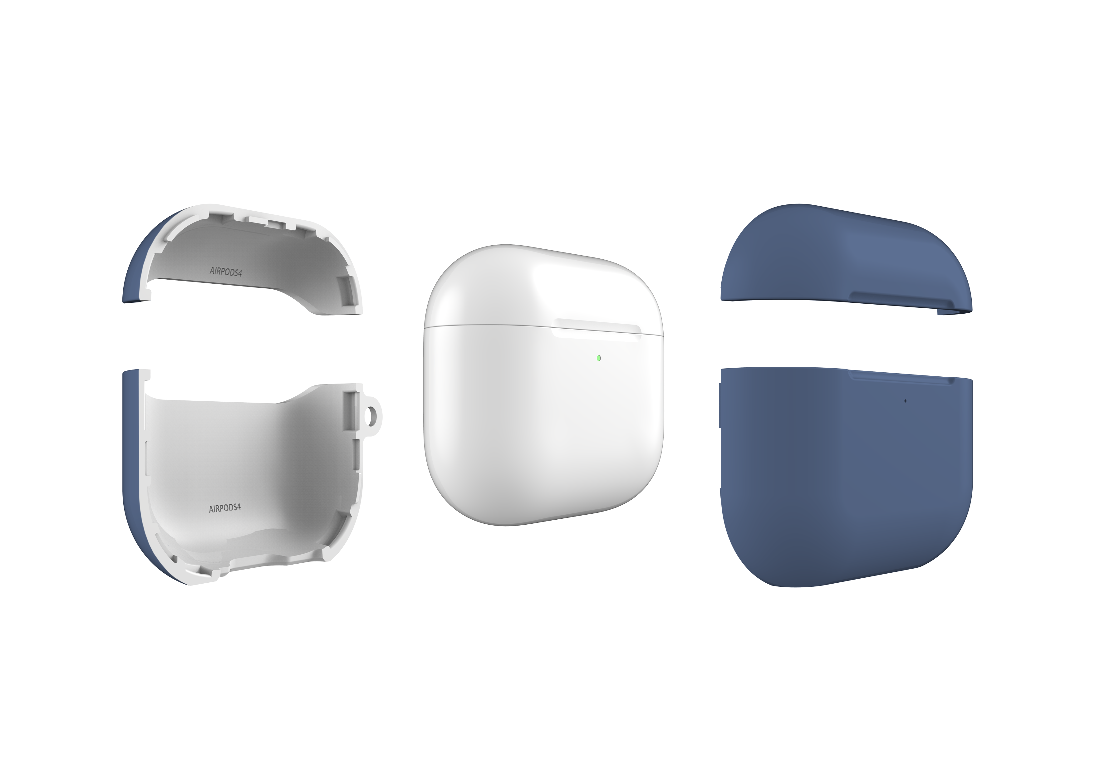 Blissful Blue AirPods 4 Case