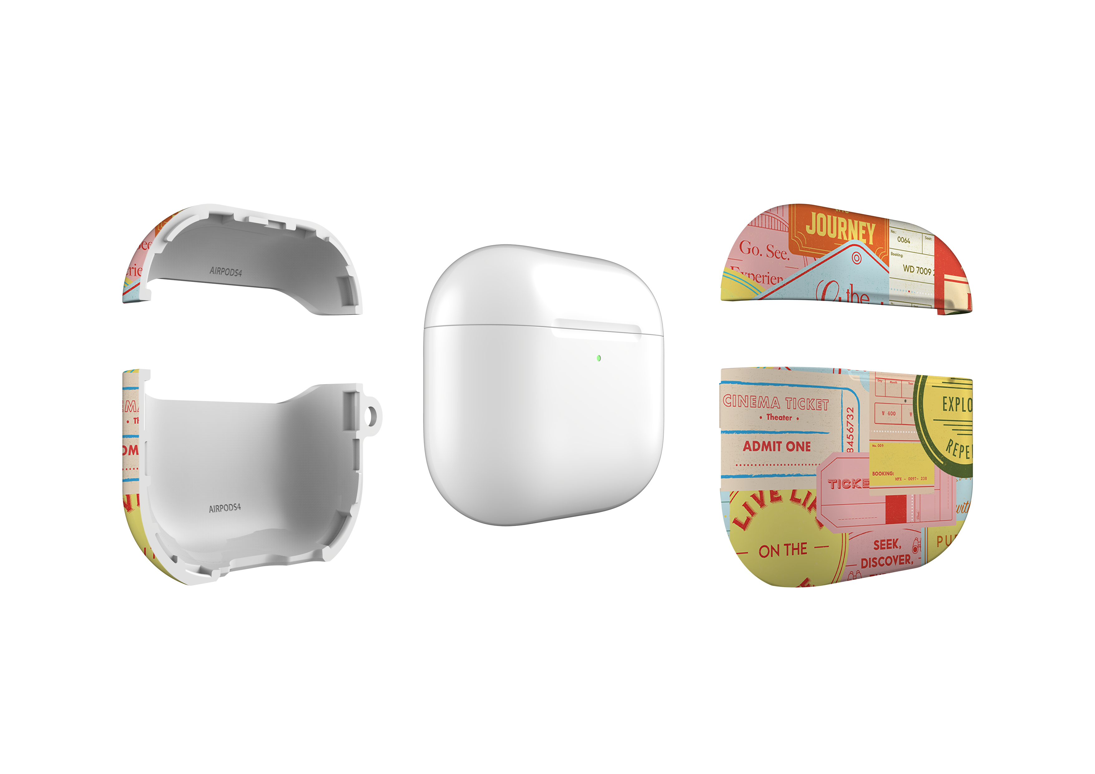 Wanderlust Airpods 4 Case