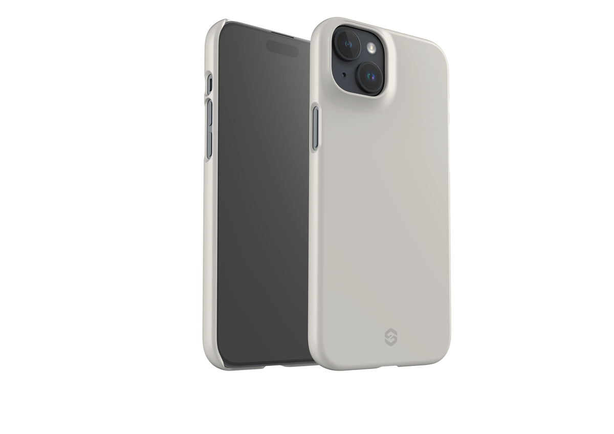 Frosty White Snap Case in Gloss - iPhone 15 Series