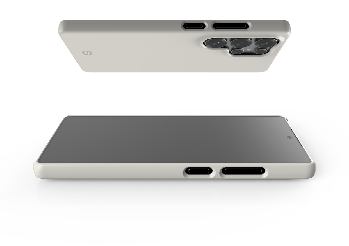 Frosty White Snap Case in Gloss - Samsung Galaxy S25 Series