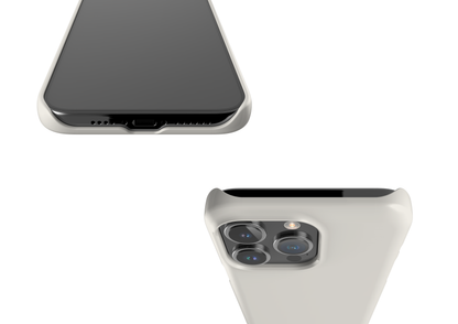 Frosty White Snap Case in Gloss - iPhone 15 Series