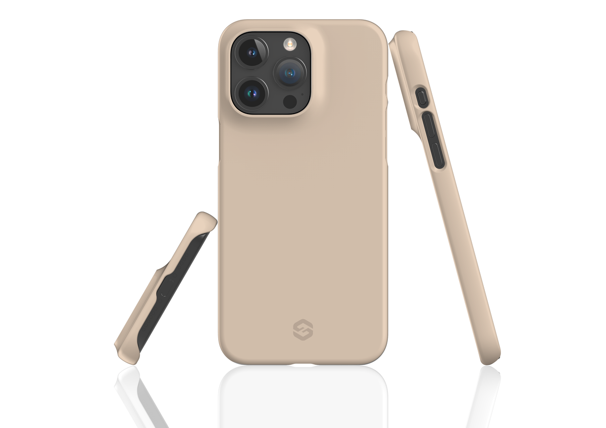 Basic Brown Snap Case in Gloss - iPhone 15 Series